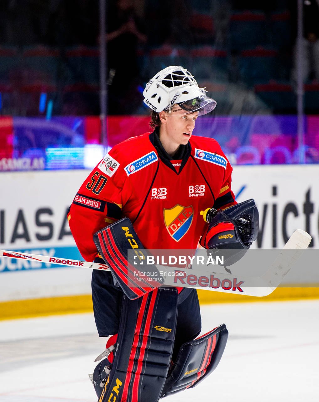 Djurgårdens målvakt Johan Mattsson