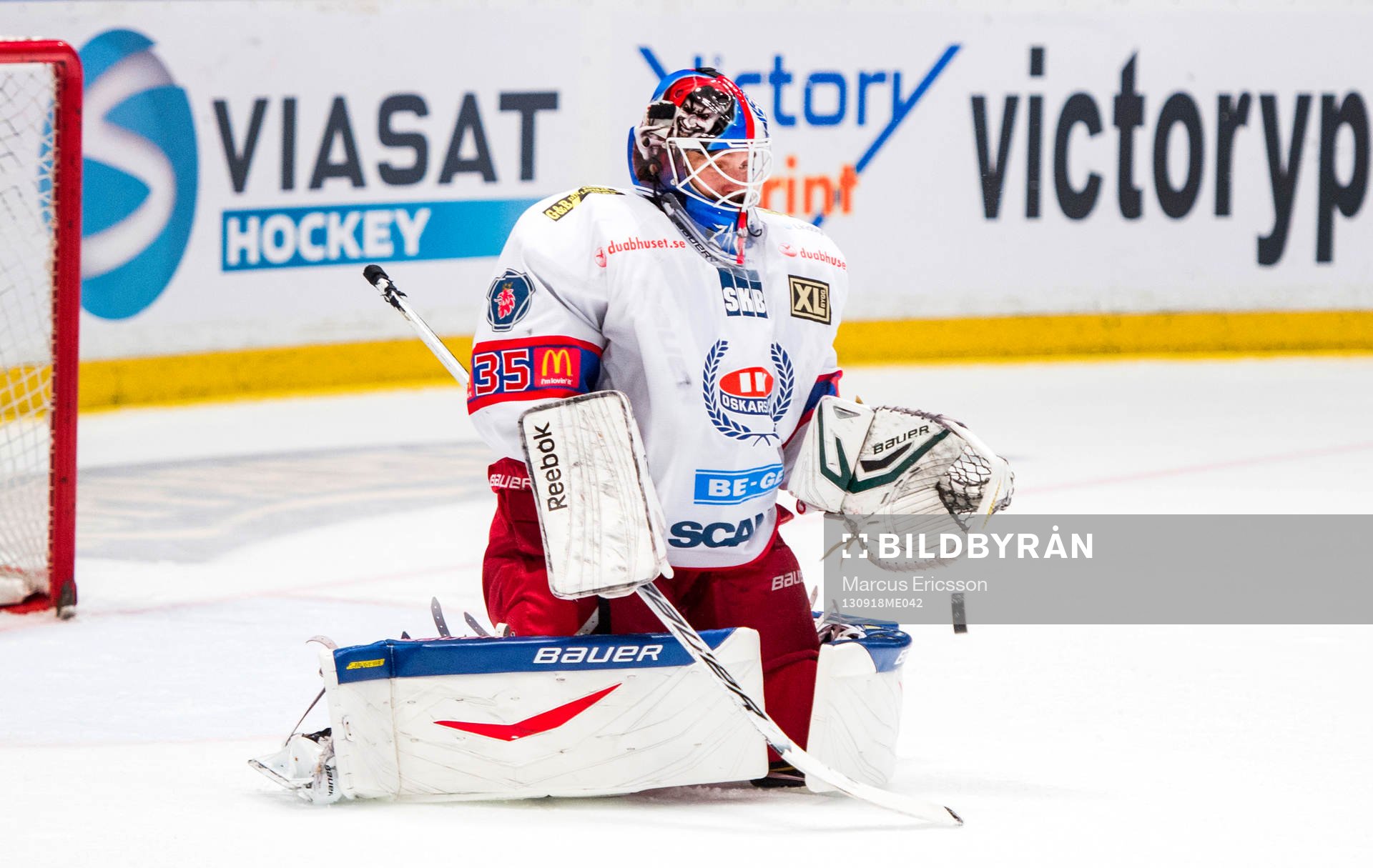 Oskarshamns målvakt Michal Zajkowski