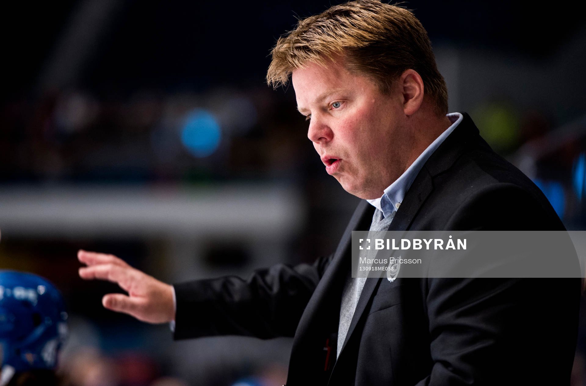 Oskarshamns assisterande tränare Michael Larsson
