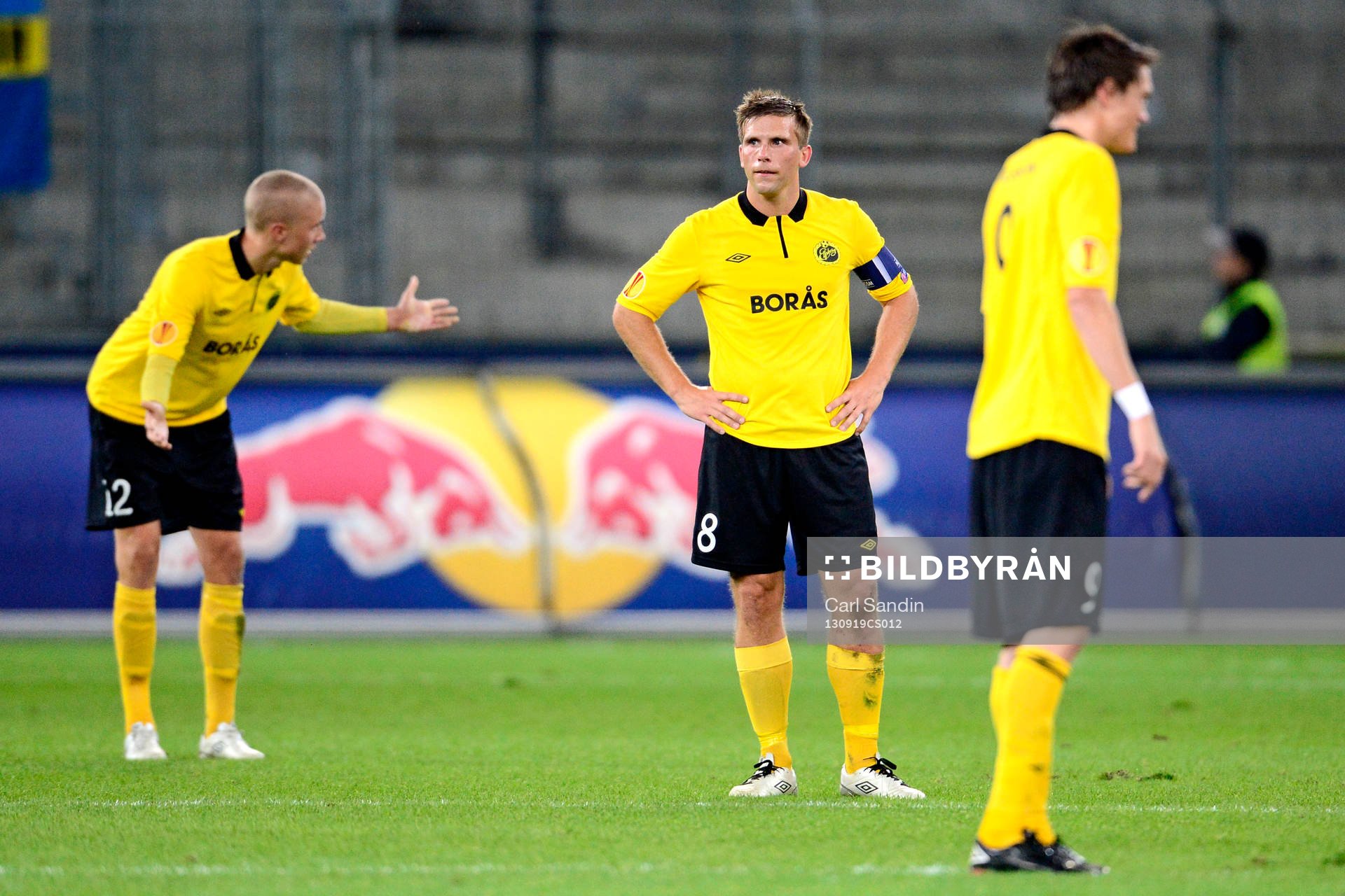 Elfsborgs Sebastian Holmén, Anders Svensson och Lasse
