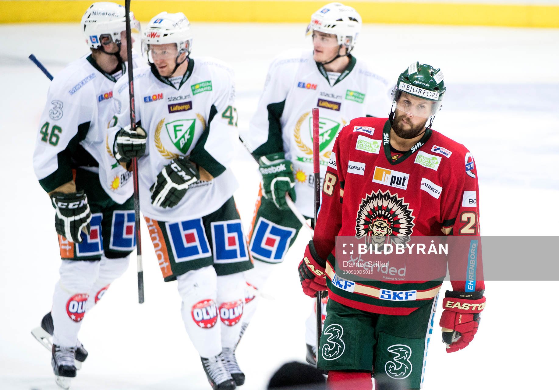 Frölundas Dick Axelsson deppar