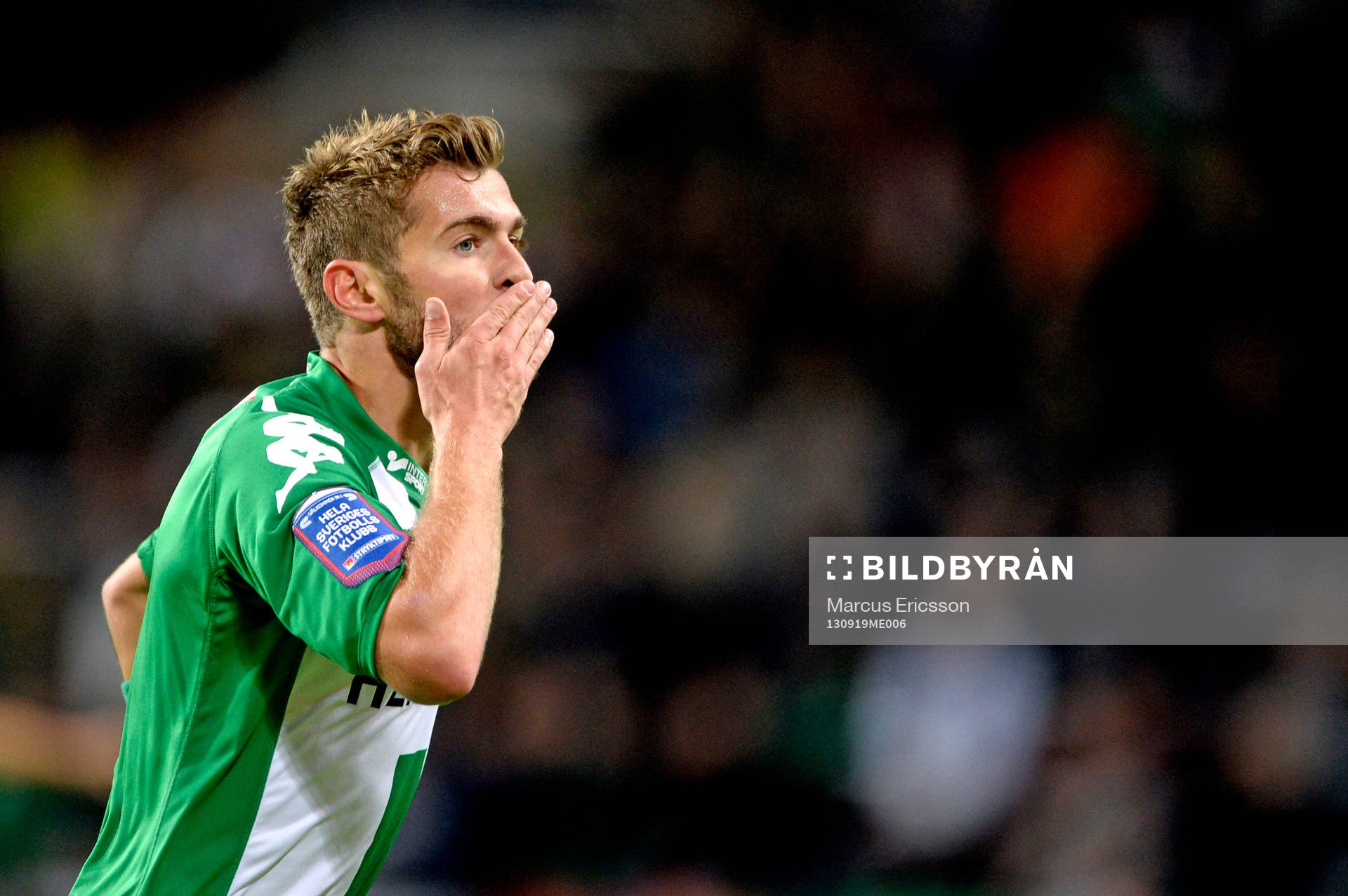 Hammarbys Christophe Lallet jublar