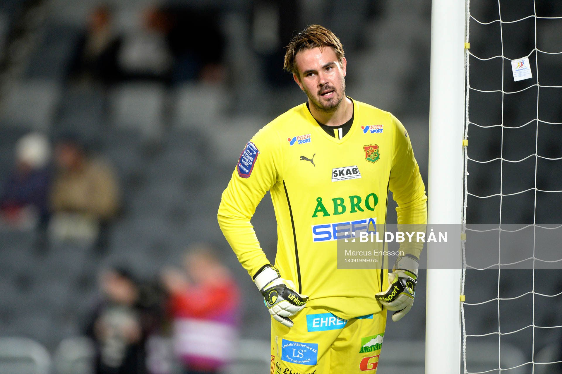 GAIS målvakt Tommi Vaiho deppar