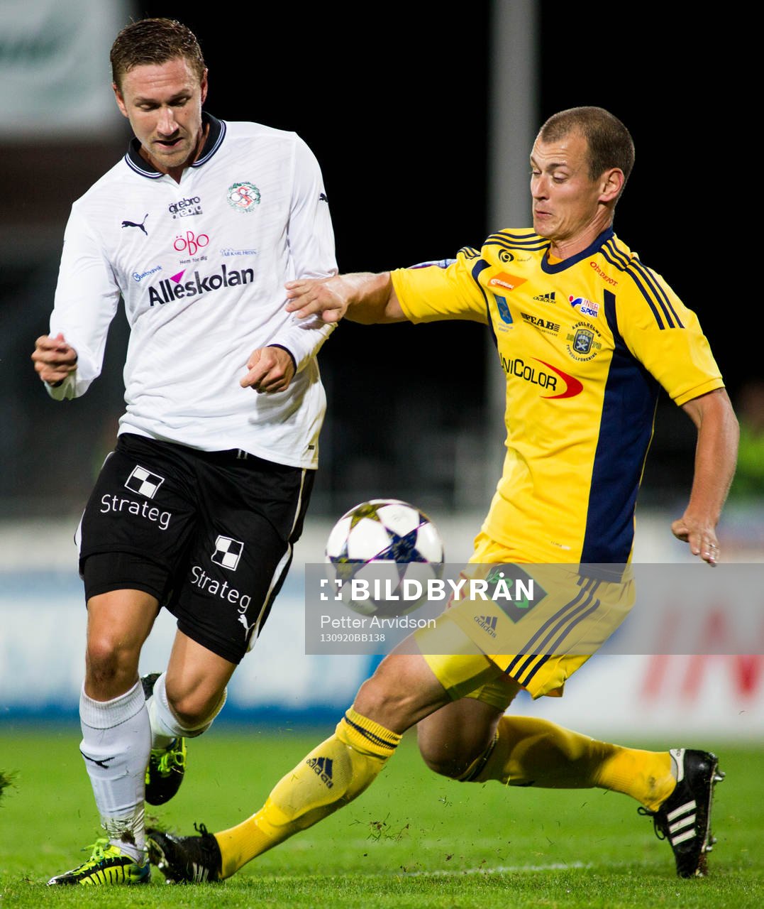 Örebros Marcus Pode och Ängelholms Jakob Augustsson