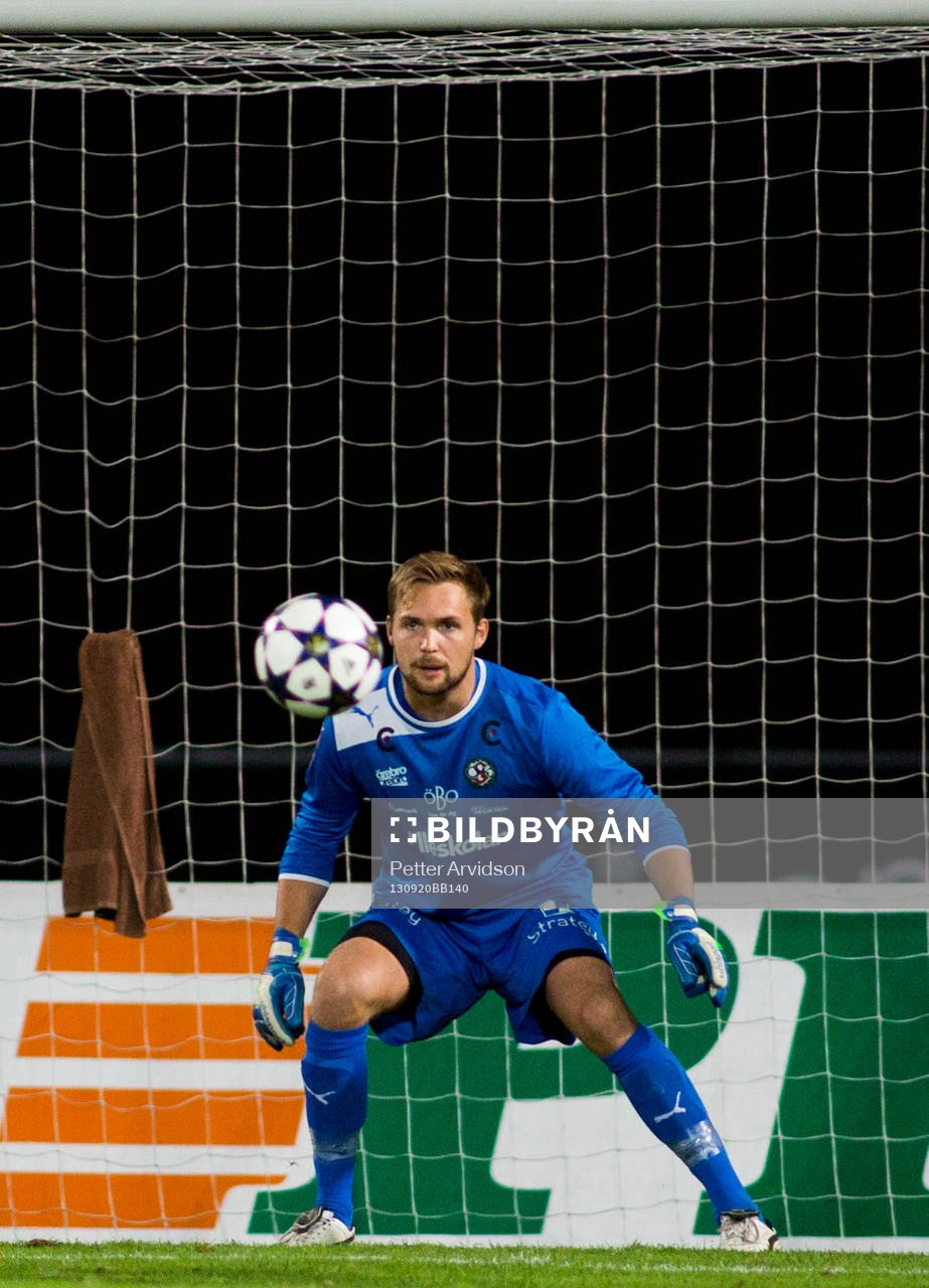 Örebros målvakt Oscar Jansson