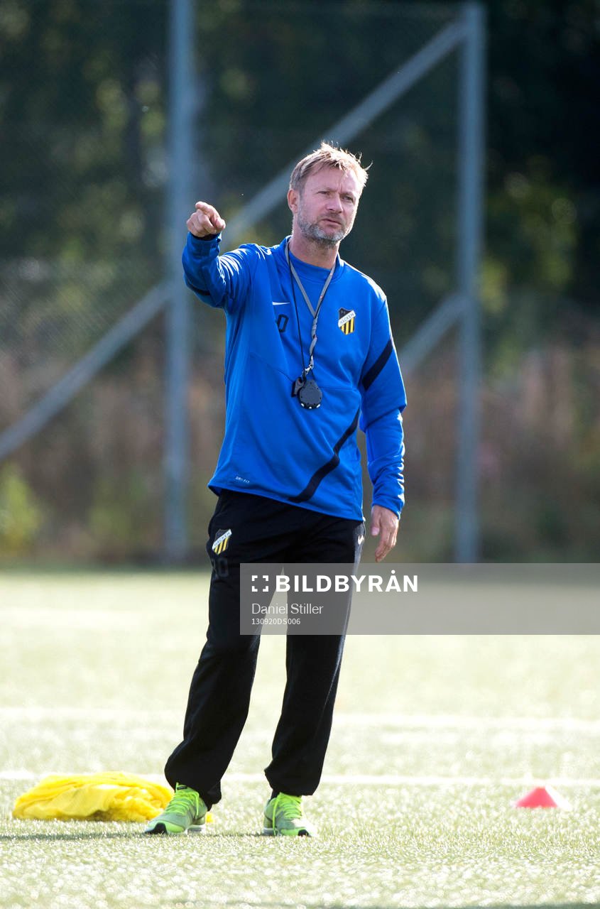 Häckens tränare Peter Gerhardsson