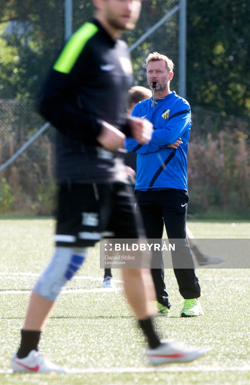 Häckens tränare Peter Gerhardsson