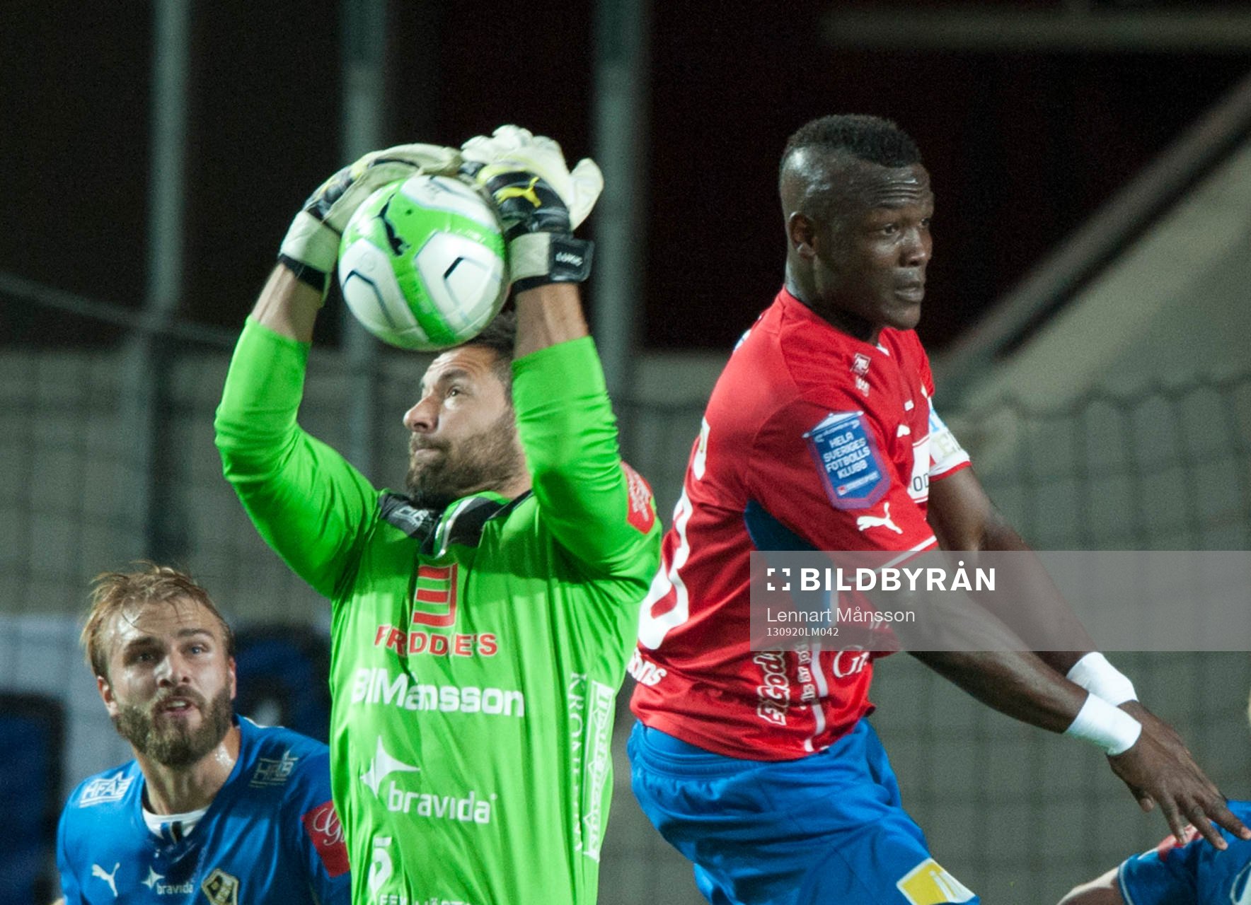 Stojan Lukic, målvakt, Halmstad, i