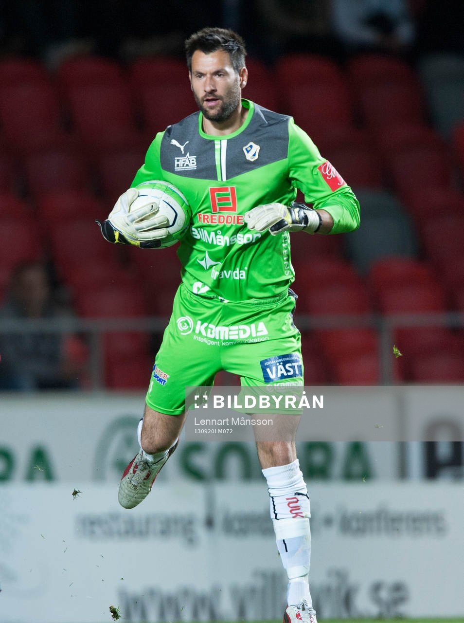 Stojan Lukic, målvakt, Halmstad, i
