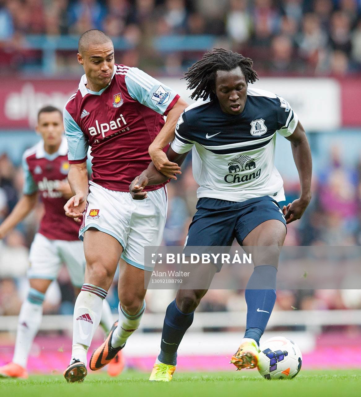 West Ham United v Everton    21/9/2013    Barclays Premier