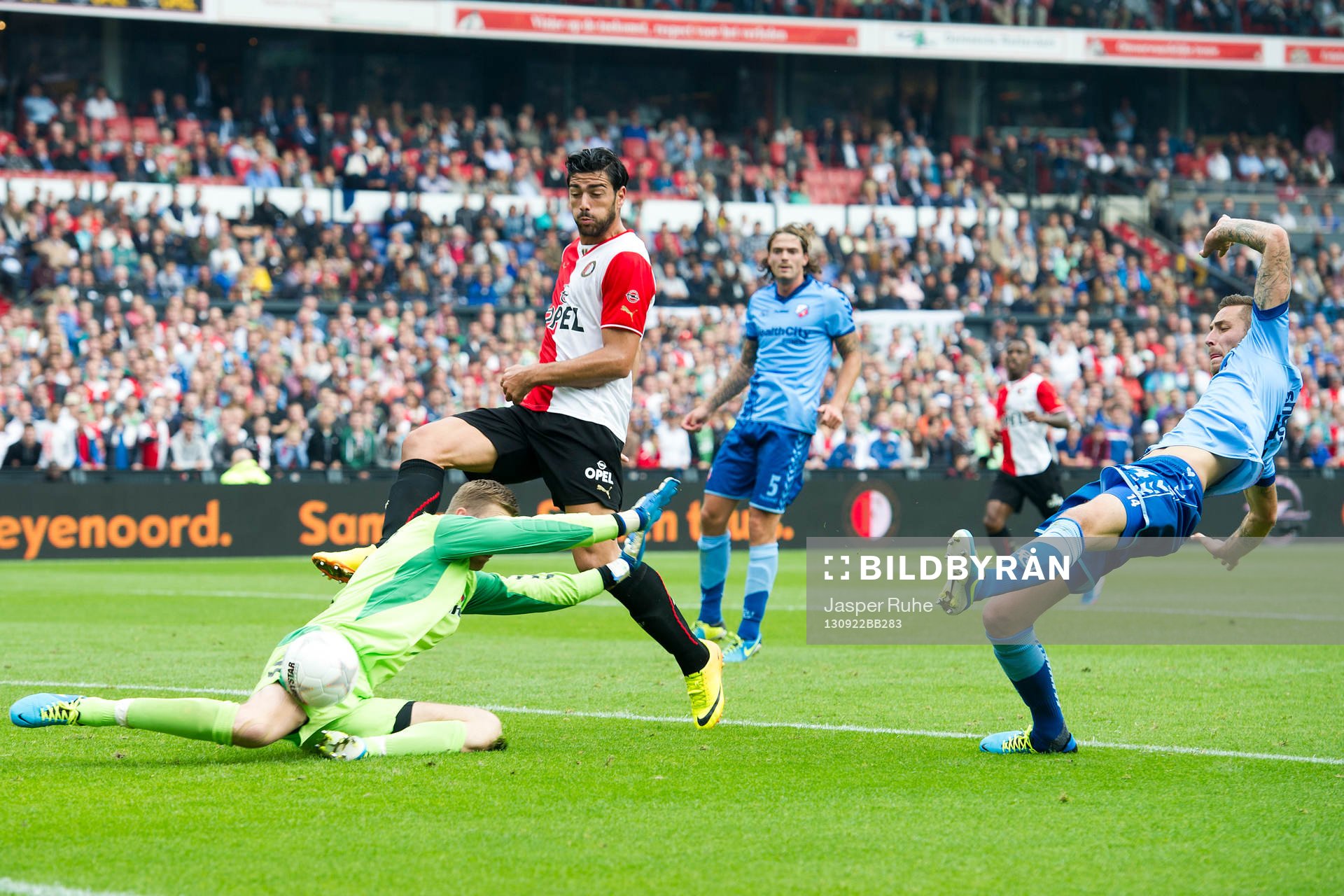 ROTTERDAM , Feyenoord - FC Utrecht , 22-09-2013 , Stadion
