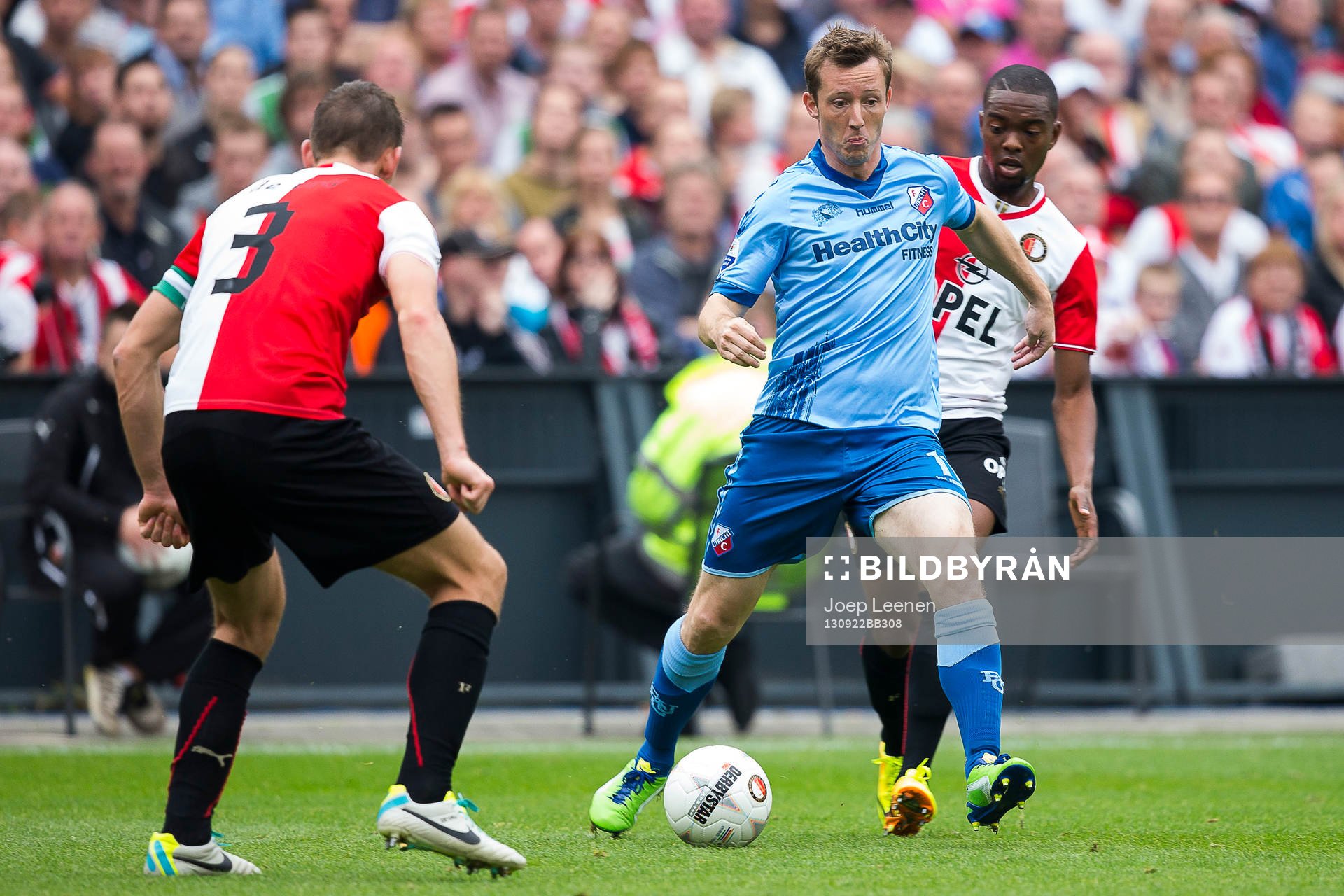 ROTTERDAM, Feyenoord - FC Utrecht, voetbal Eredivisie,