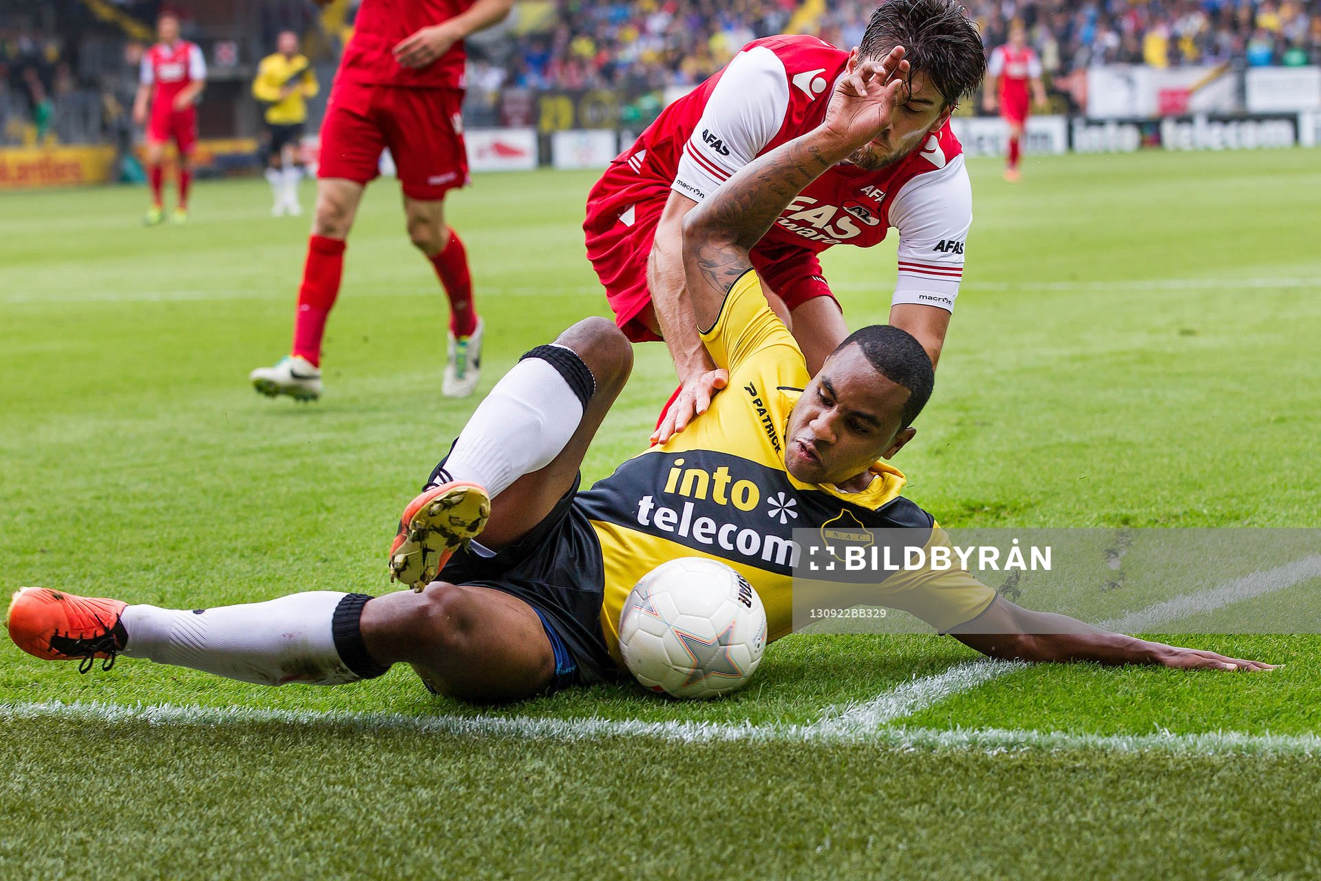 BREDA - NAC Breda - AZ , Eredivisie , 22-09-2013 , Voetbal