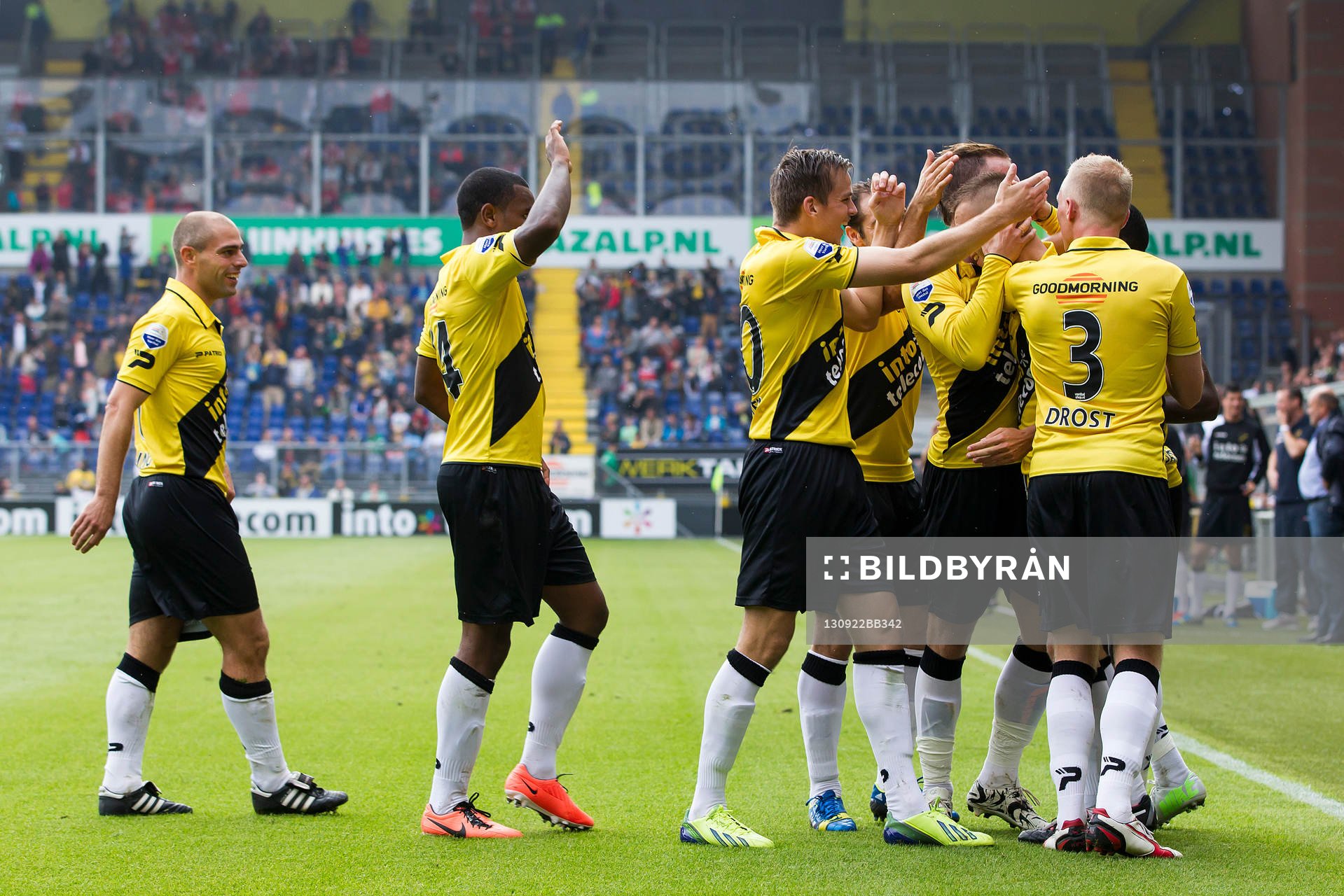 BREDA - NAC Breda - AZ , Eredivisie , 22-09-2013 , Voetbal