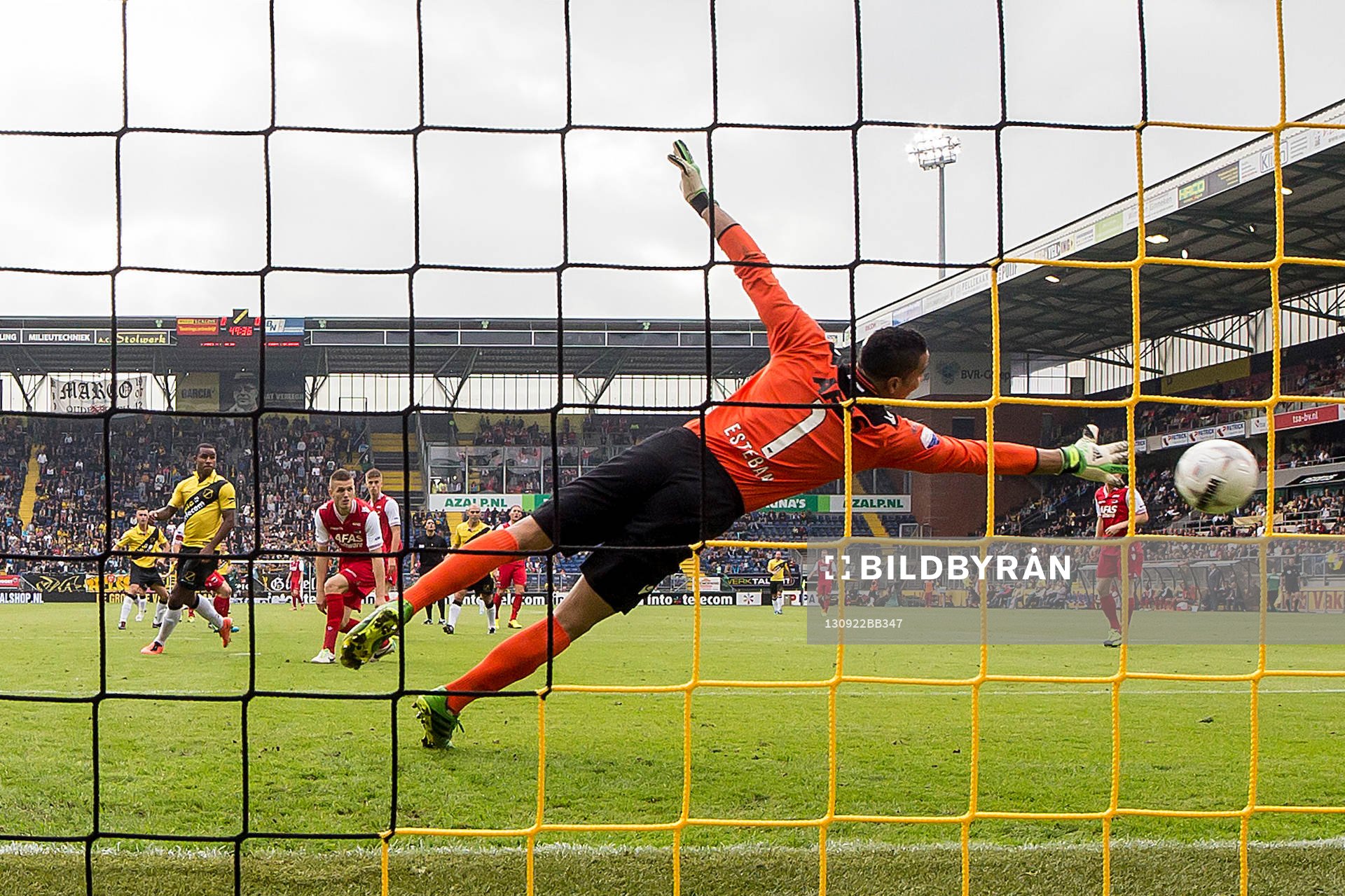 BREDA - NAC Breda - AZ , Eredivisie , 22-09-2013 , Voetbal