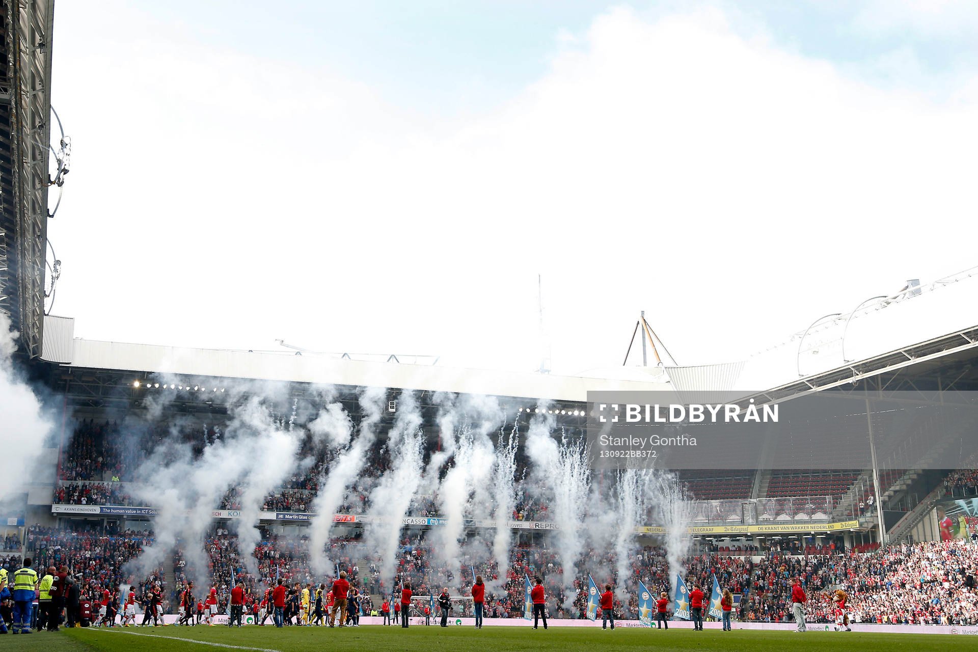 EINDHOVEN, 22-09-2013 Philips Stadion , Eredivisie Voetbal