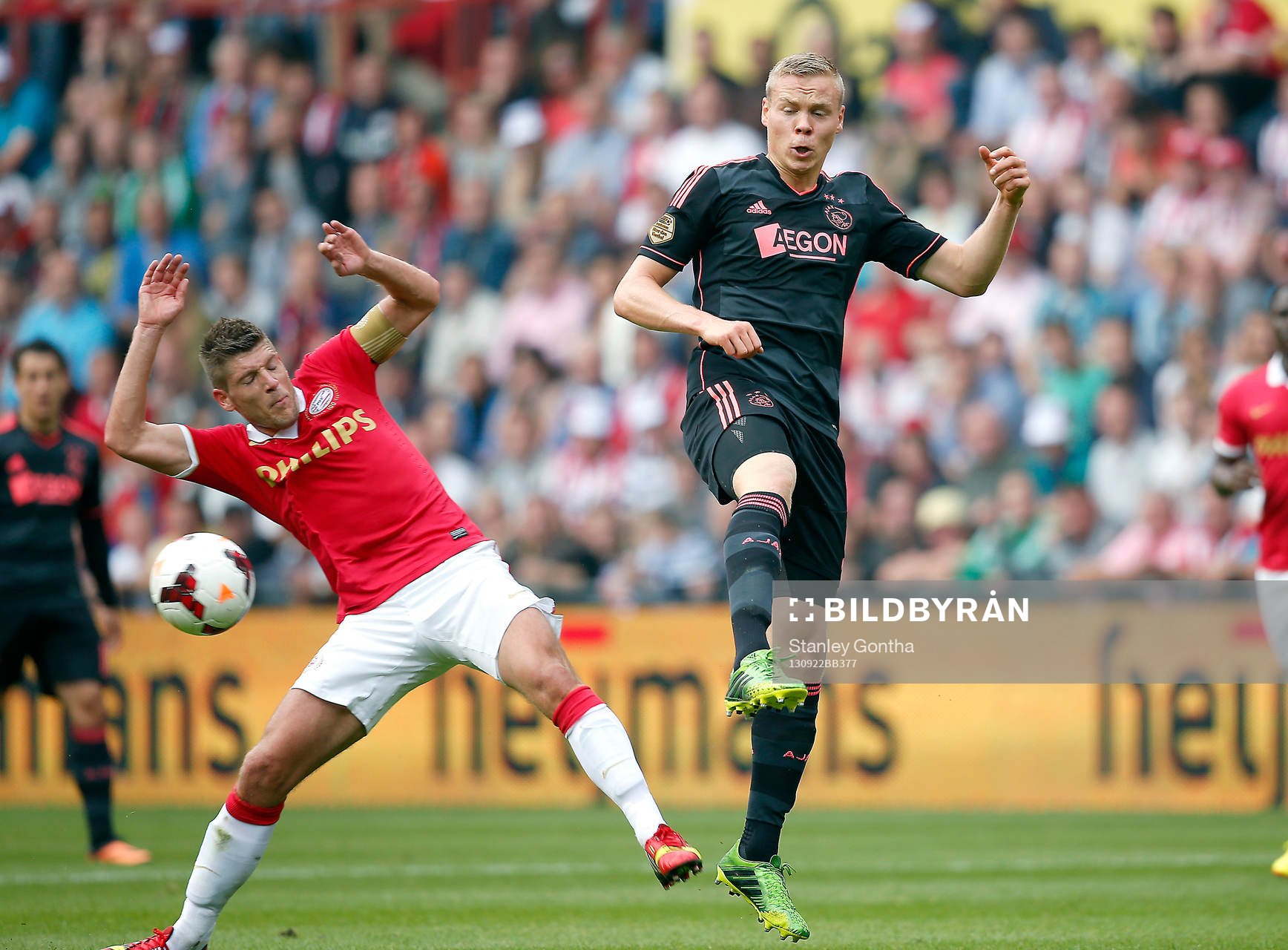 EINDHOVEN, 22-09-2013 Philips Stadion , Eredivisie Voetbal