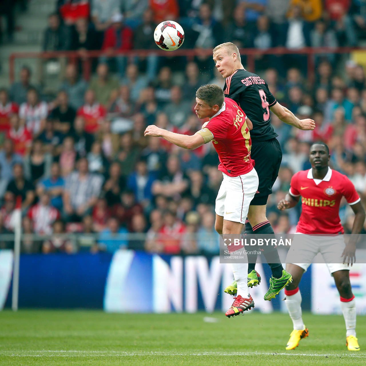 EINDHOVEN, 22-09-2013 Philips Stadion , Eredivisie Voetbal