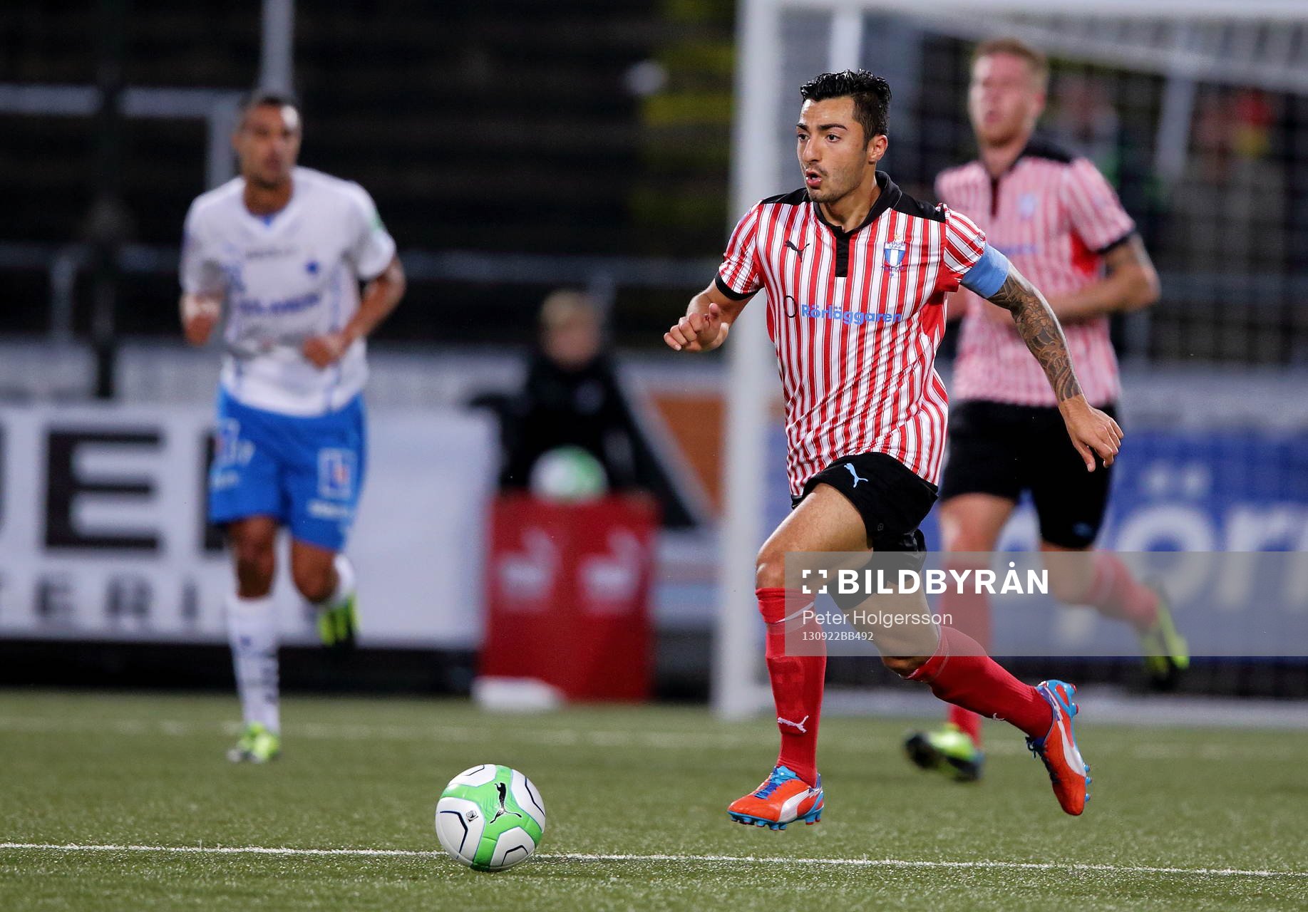 Målgörare 0-2 Malmös Jiloan Hamad i fotbollsmatchen