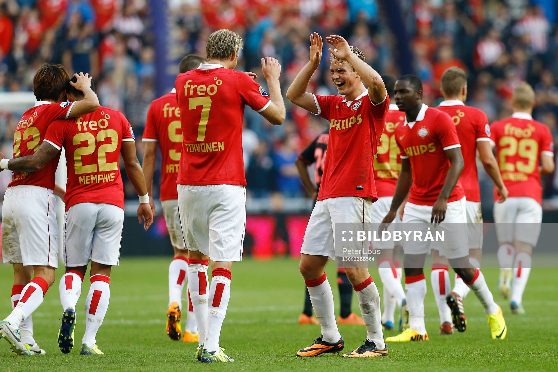EINDHOVEN - PSV - AFC Ajax 4-0 ,  Voetbal , eredivisie,
