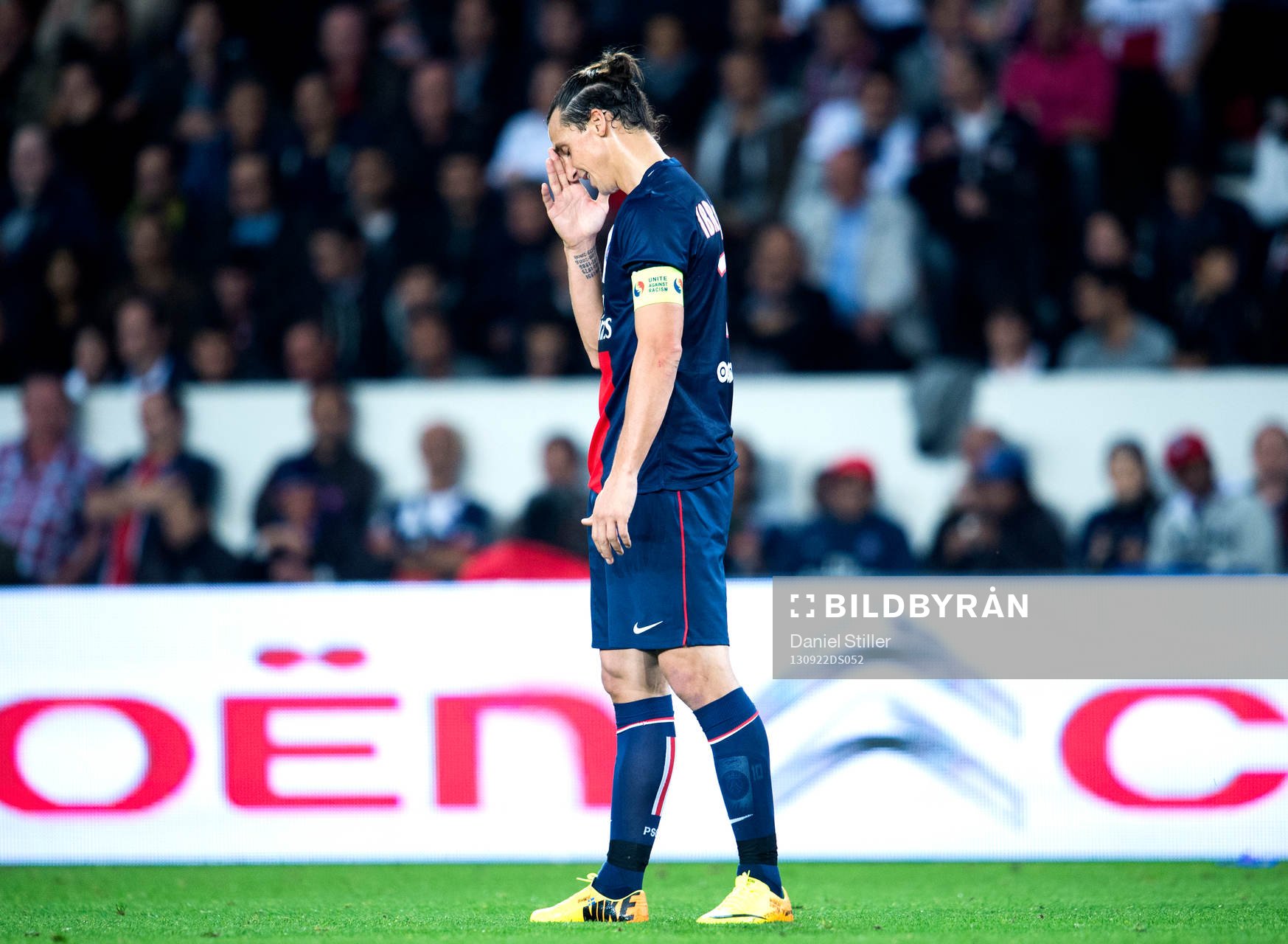 PSGs Zlatan Ibrahimovic deppar