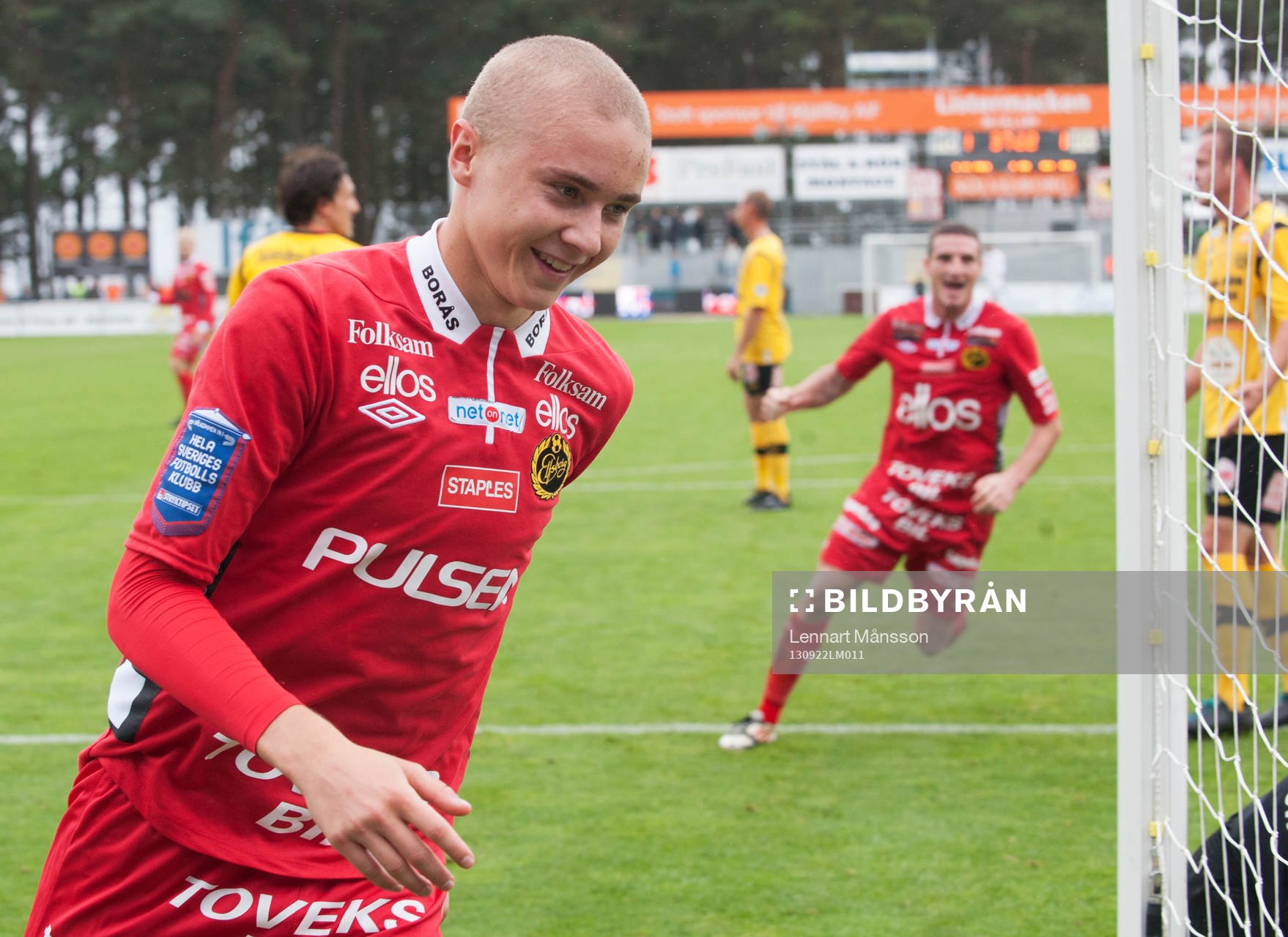 Fotboll, allsvenskan, Mjällby - Elfsborg: 1-2 Sebastian Holmén, Elfsborg 