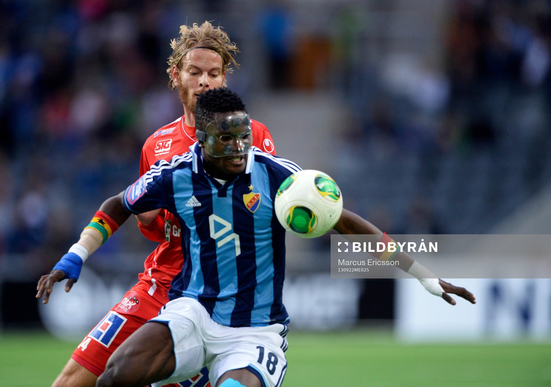Åtvidabergs Oscar Möller och Djurgårdens Daniel Amartey