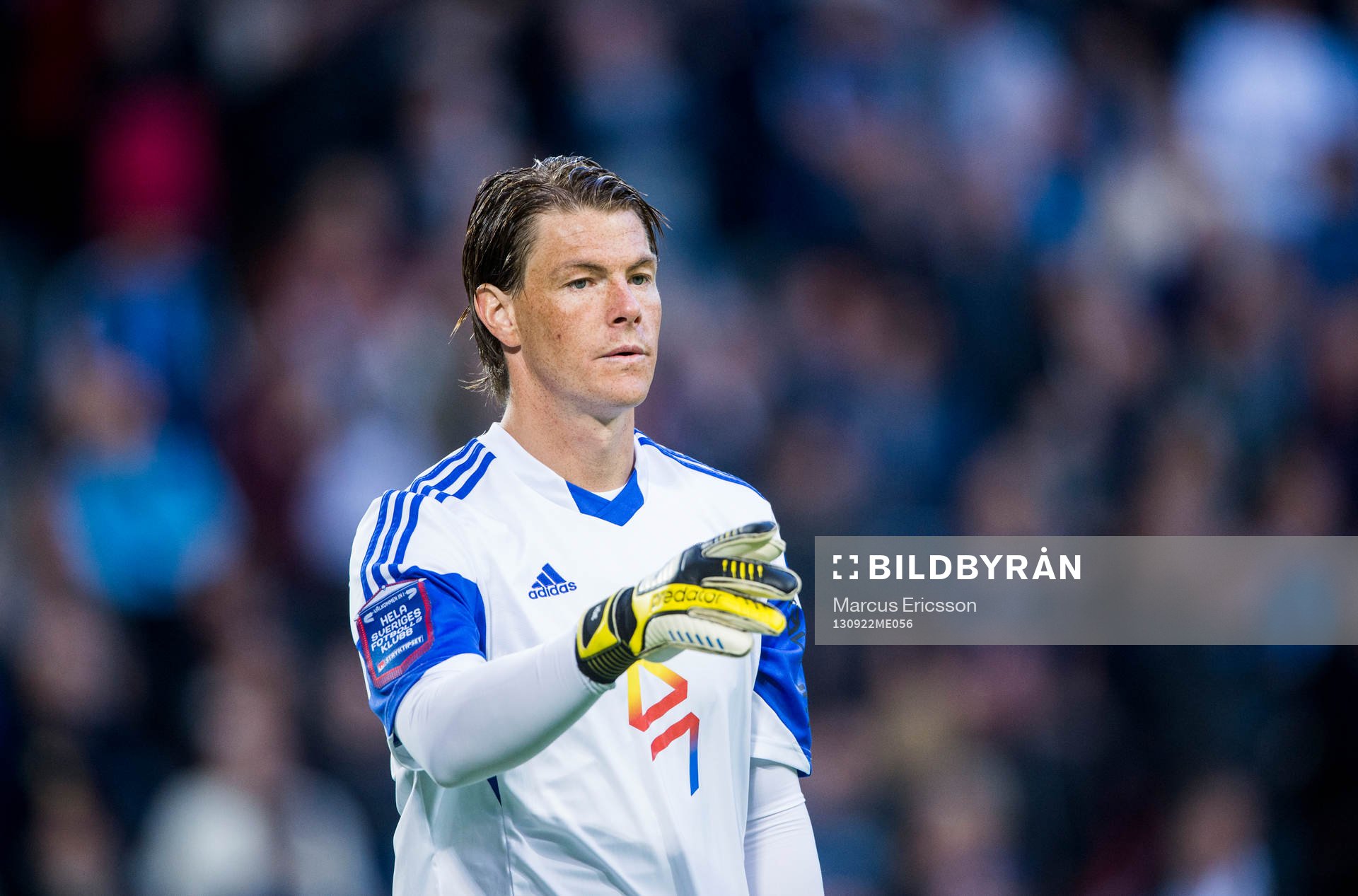 Djurgårdens målvakt Kenneth Høie