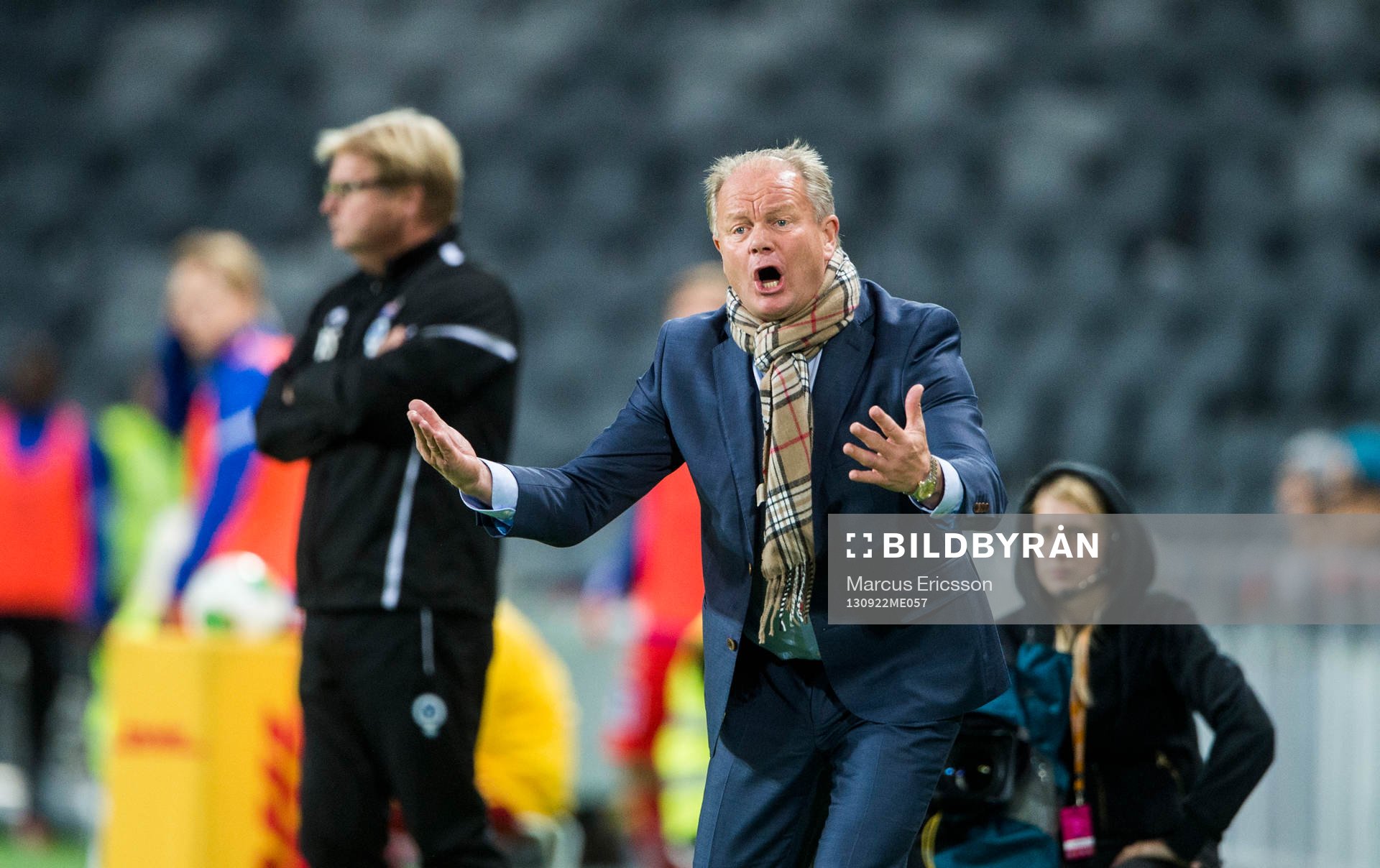Djurgårdens tränare Per-Mathias Högmo