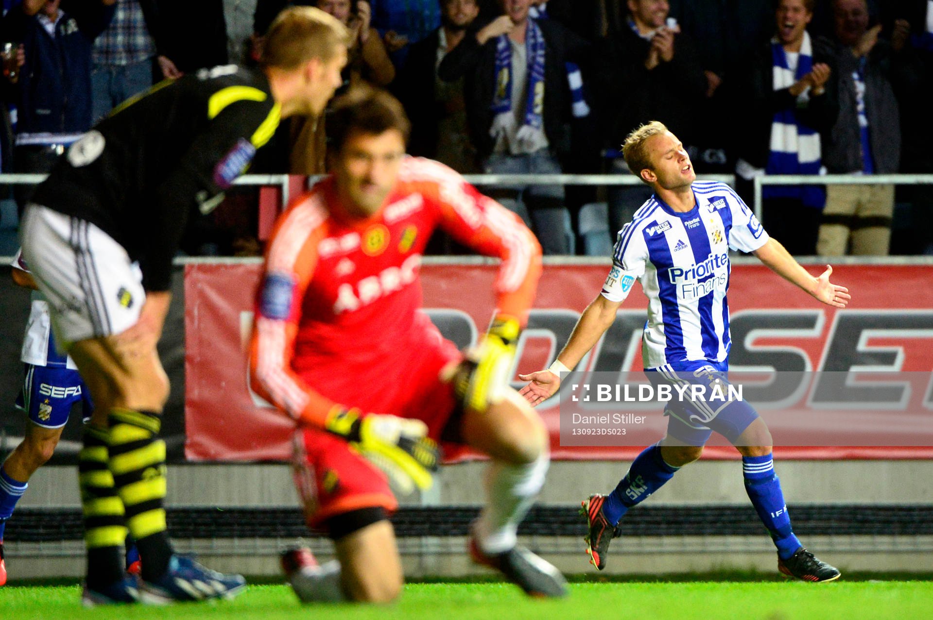 IFK Göteborgs Robin Söder jublar