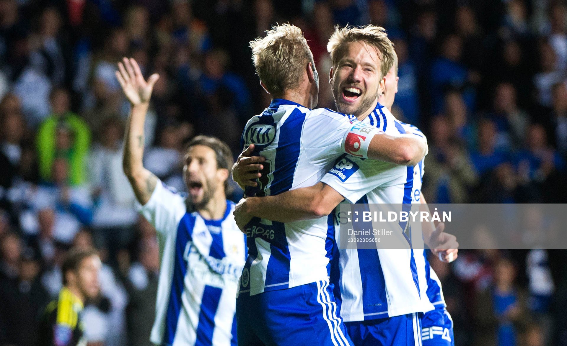 IFK Göteborgs Adam Johansson jublar