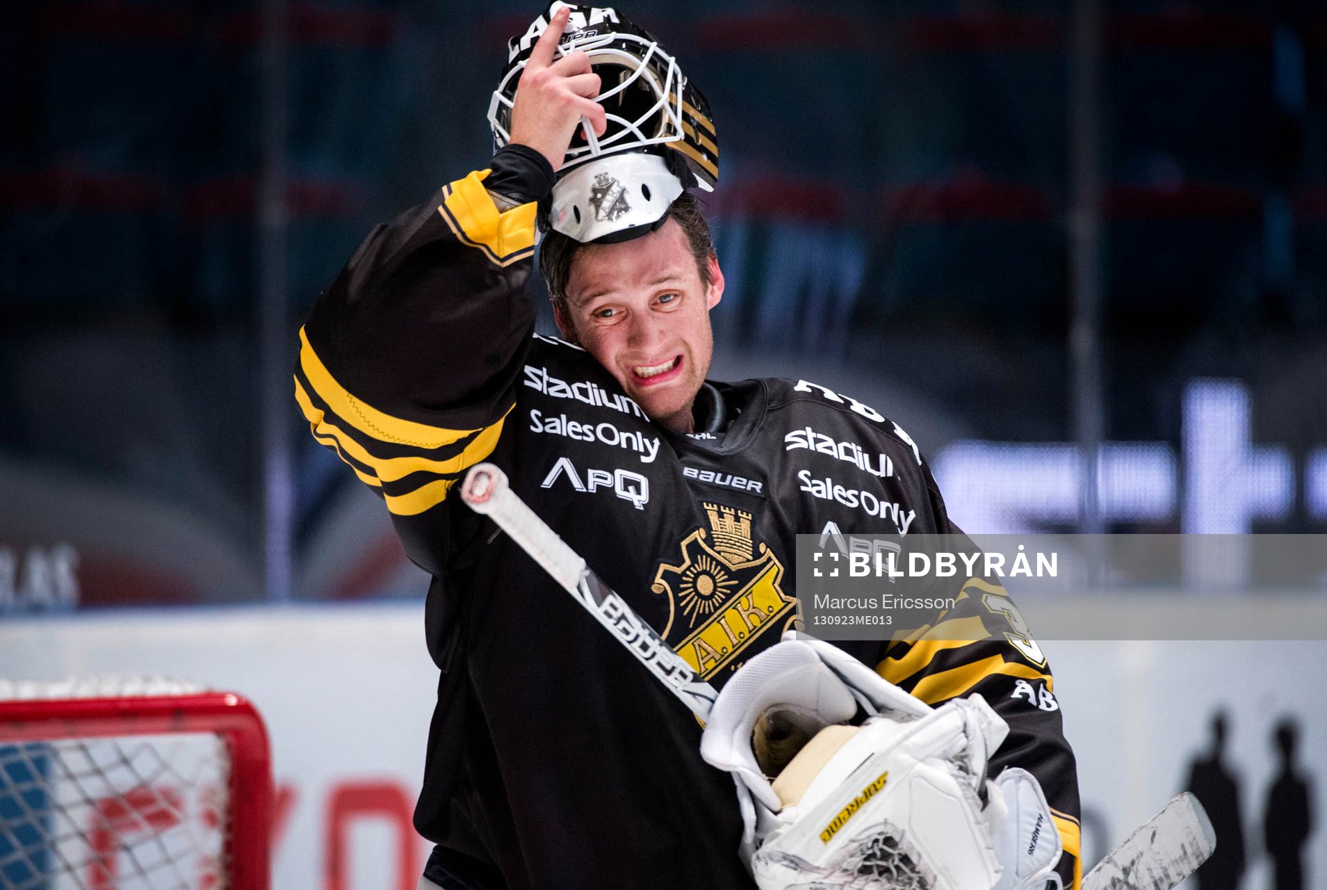 s målvakt Alexander Hamberg