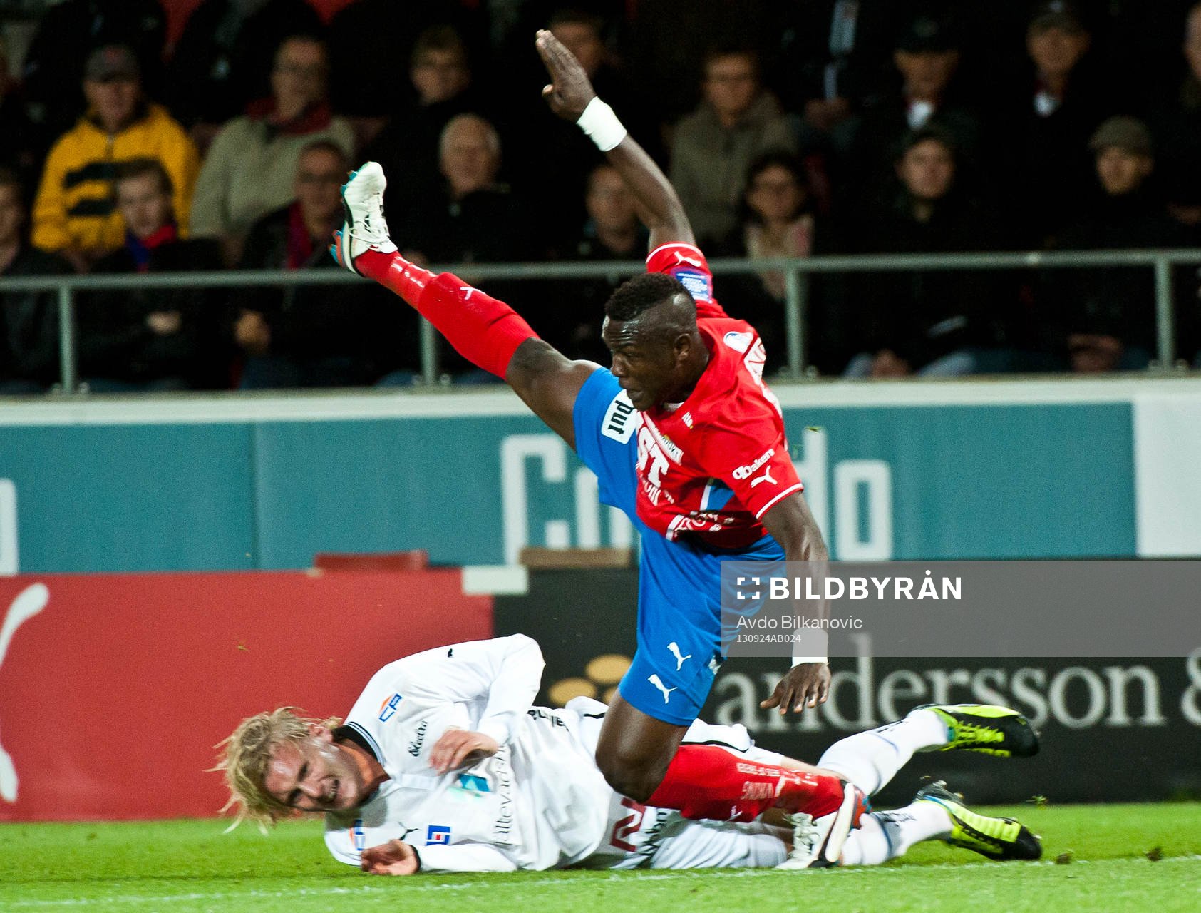 s Alhaji Gero och Kalmar:s Ludvig Öhman