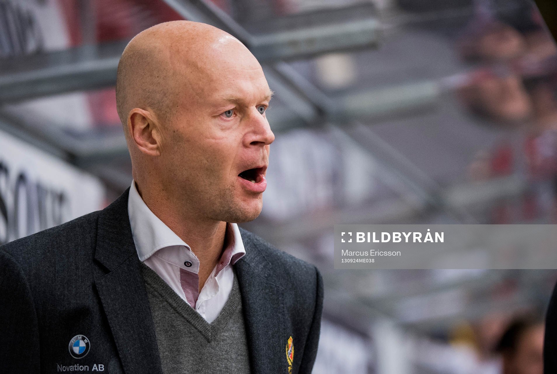 Almtunas assisterande tränare Marcus Ragnarsson