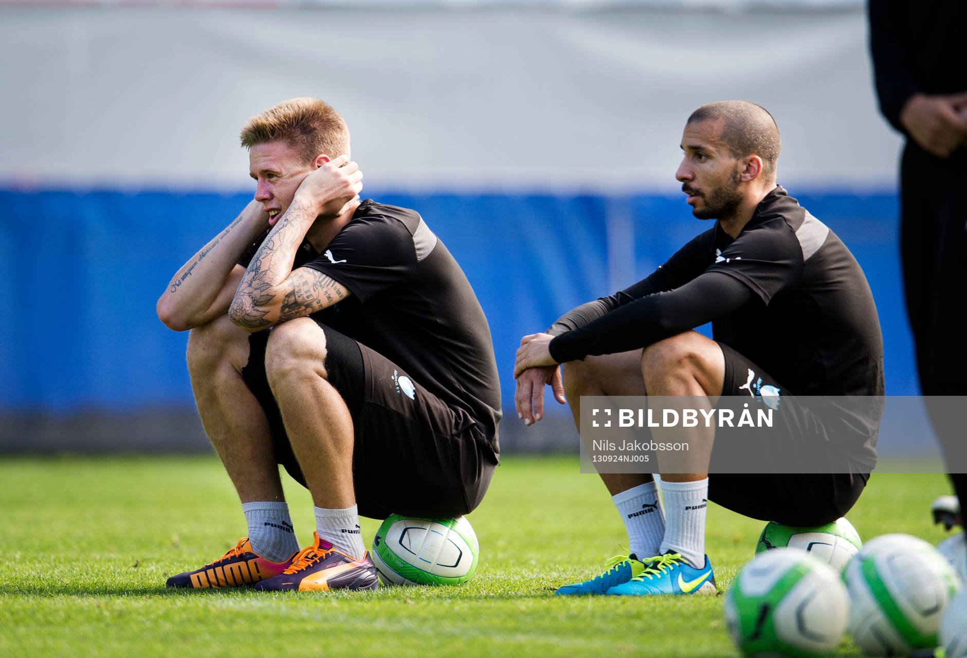 Malmö FFs Pontus Jansson och Guillermo Molins