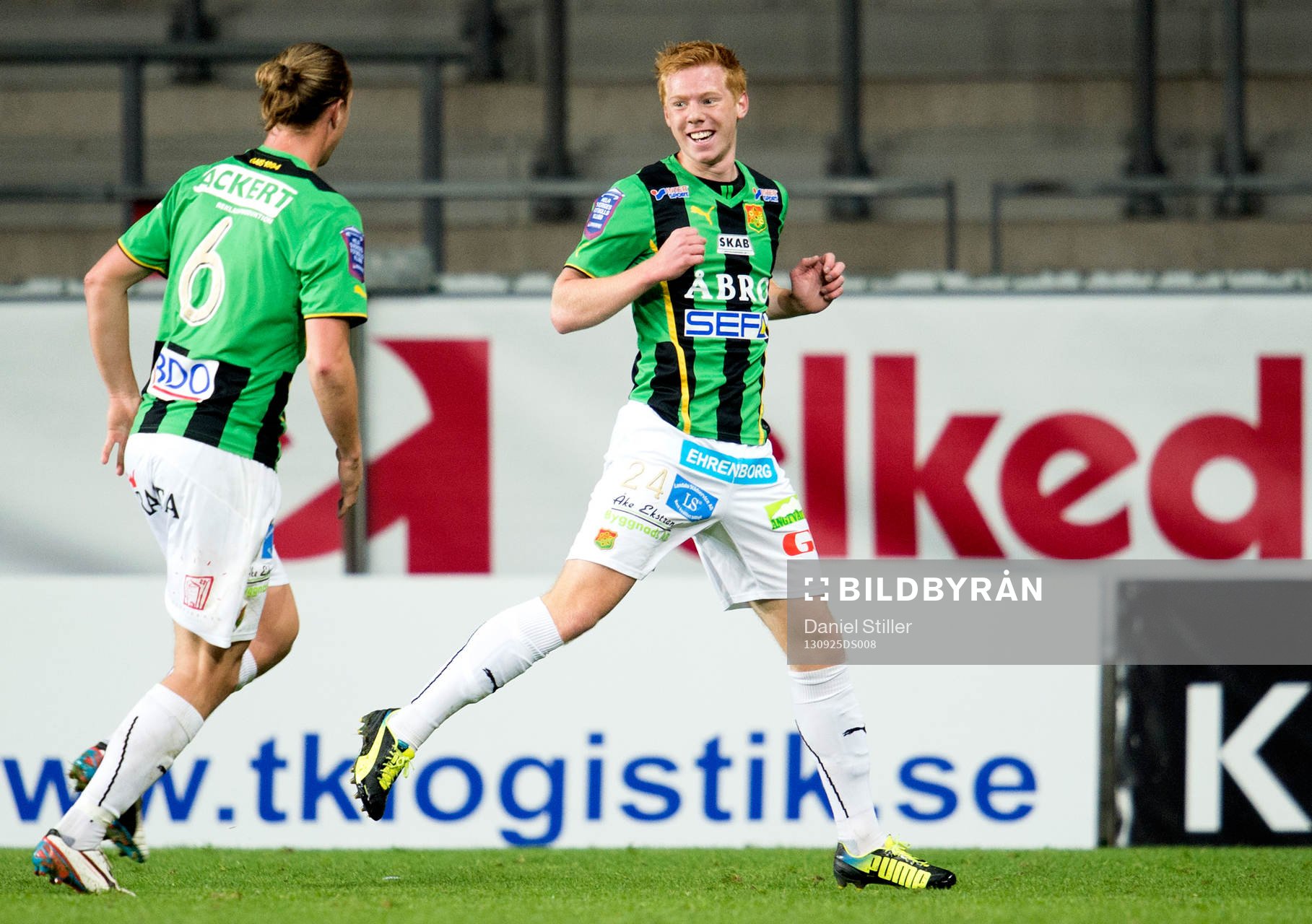 GAIS Hampus Andersson jublar