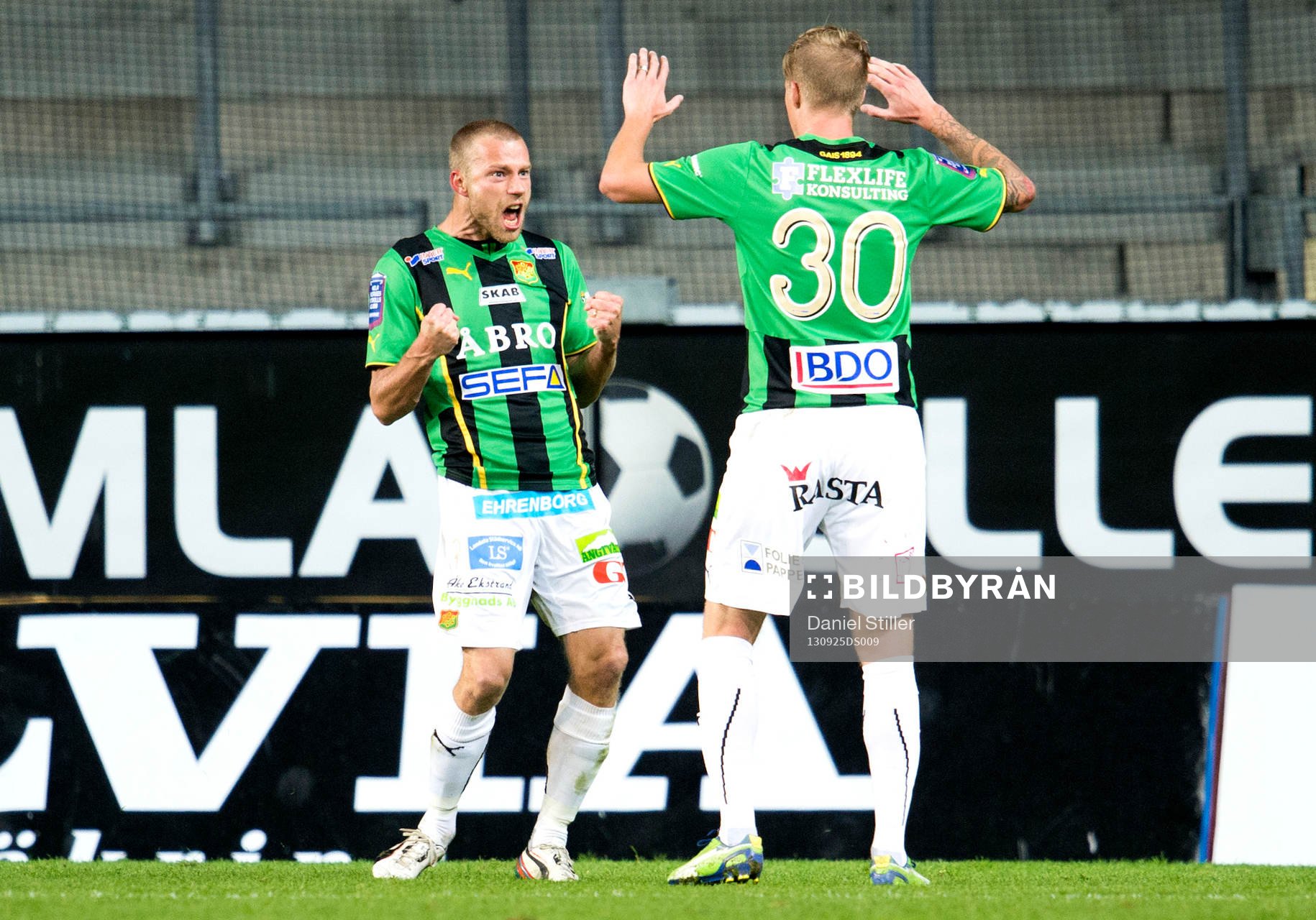 GAIS Joel Johansson jublar