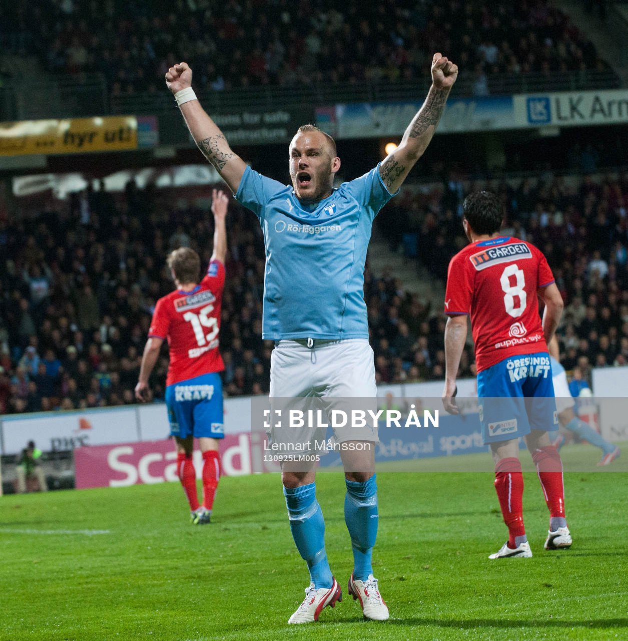 0-2 Magnus Eriksson, Malmö