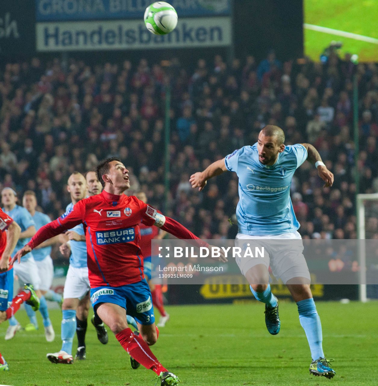 Guillermo Molins, Malmö och Loret Sadiku, Helsingborg