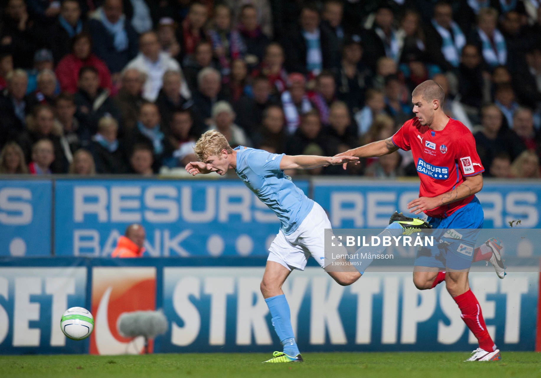 Filip Helander, malmö, jagas av Robin Simovic, Helsingborg