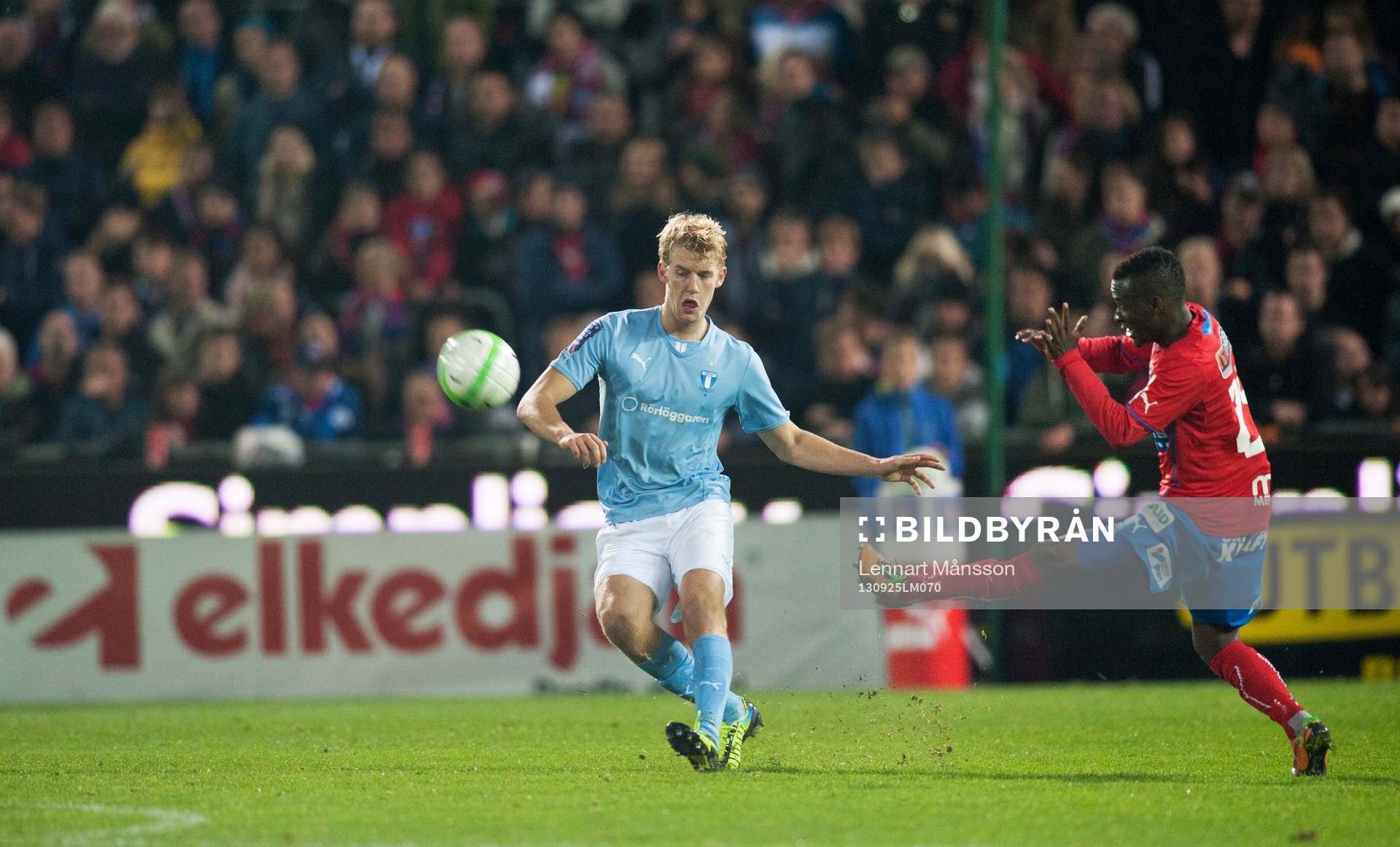 Filip Helander, Malmö och David Accam, Helsingborg