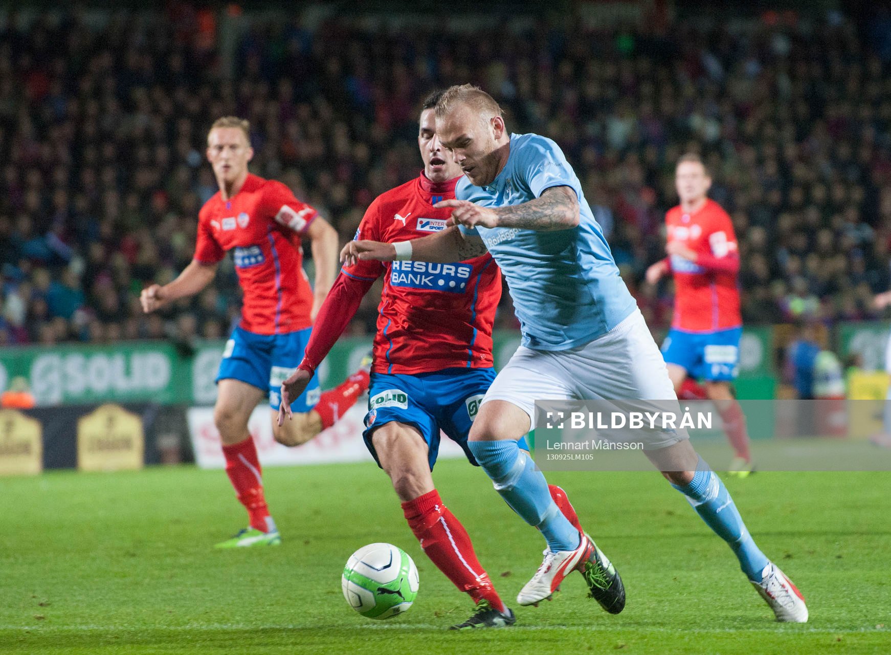 Magnus Eriksson, Malmö och Loret Sadiku, Helsingborg