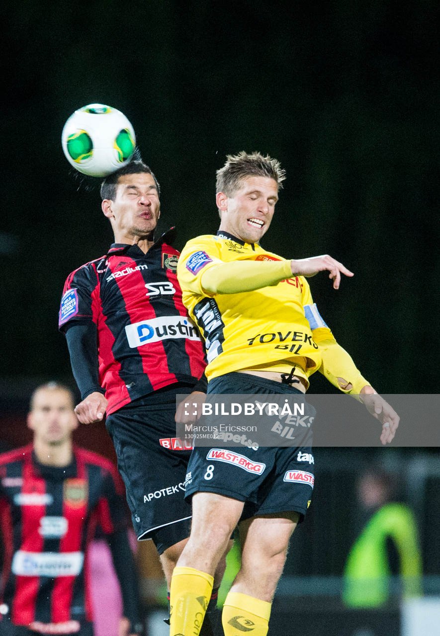 Brommapojkarnas Mauricio Albornoz och Elfsborgs Anders