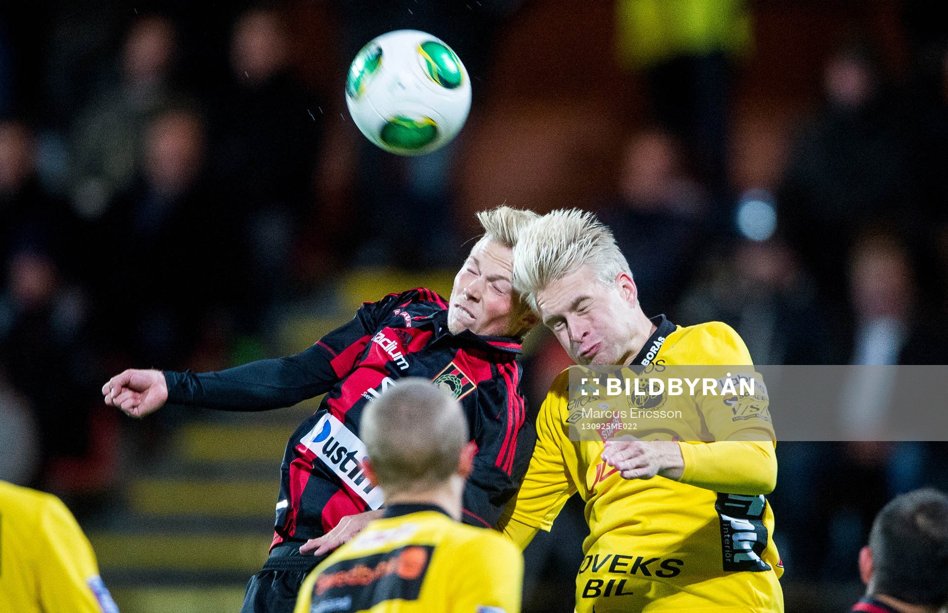 Brommapojkarnas Pontus Ösbrink och Elfsborgs Jon Jönsson