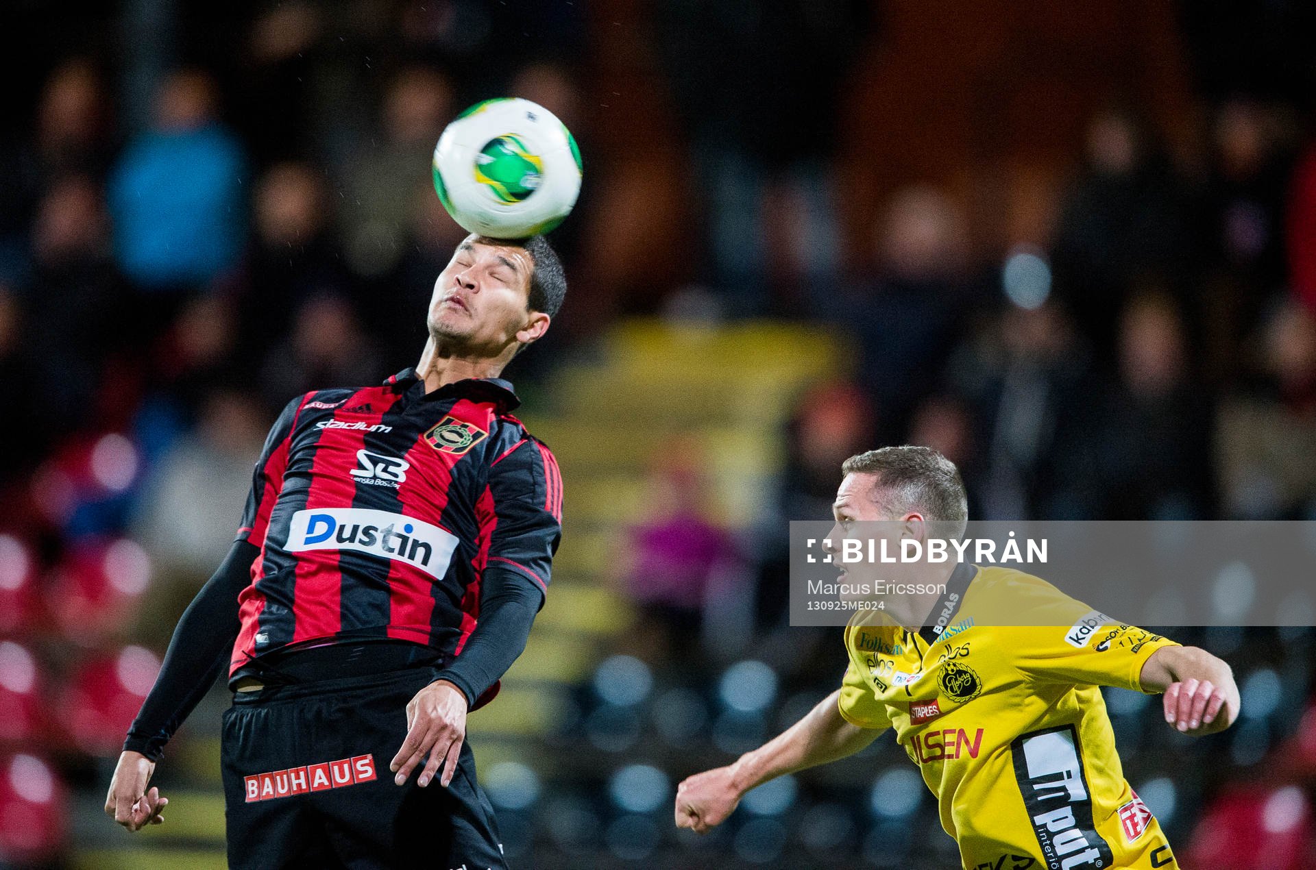 Brommapojkarnas Mauricio Albornoz och Elfsborgs Jon Jönsson