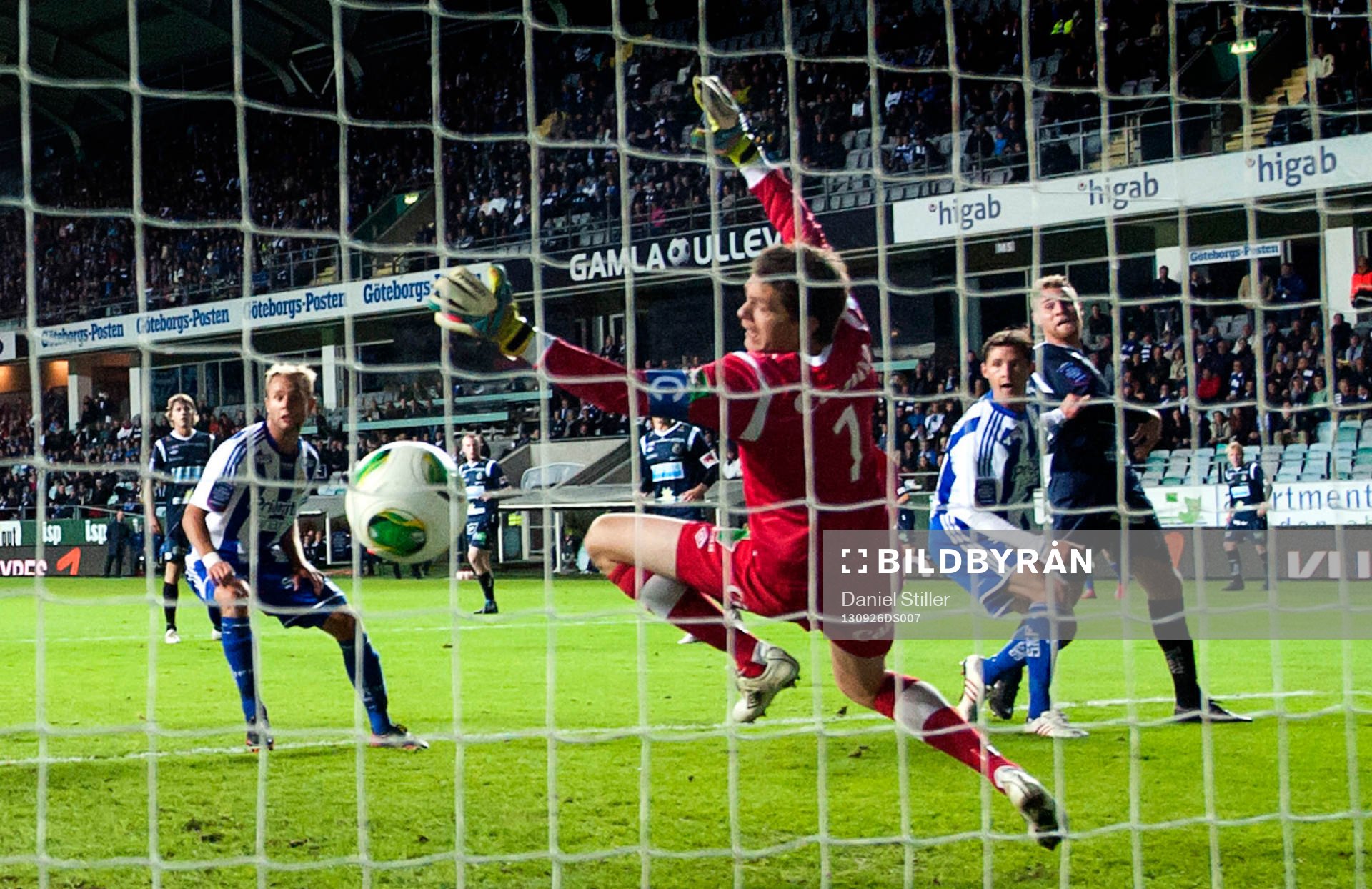 IFK Göteborgs Philip Haglund gör 2-0 bakom Gefles