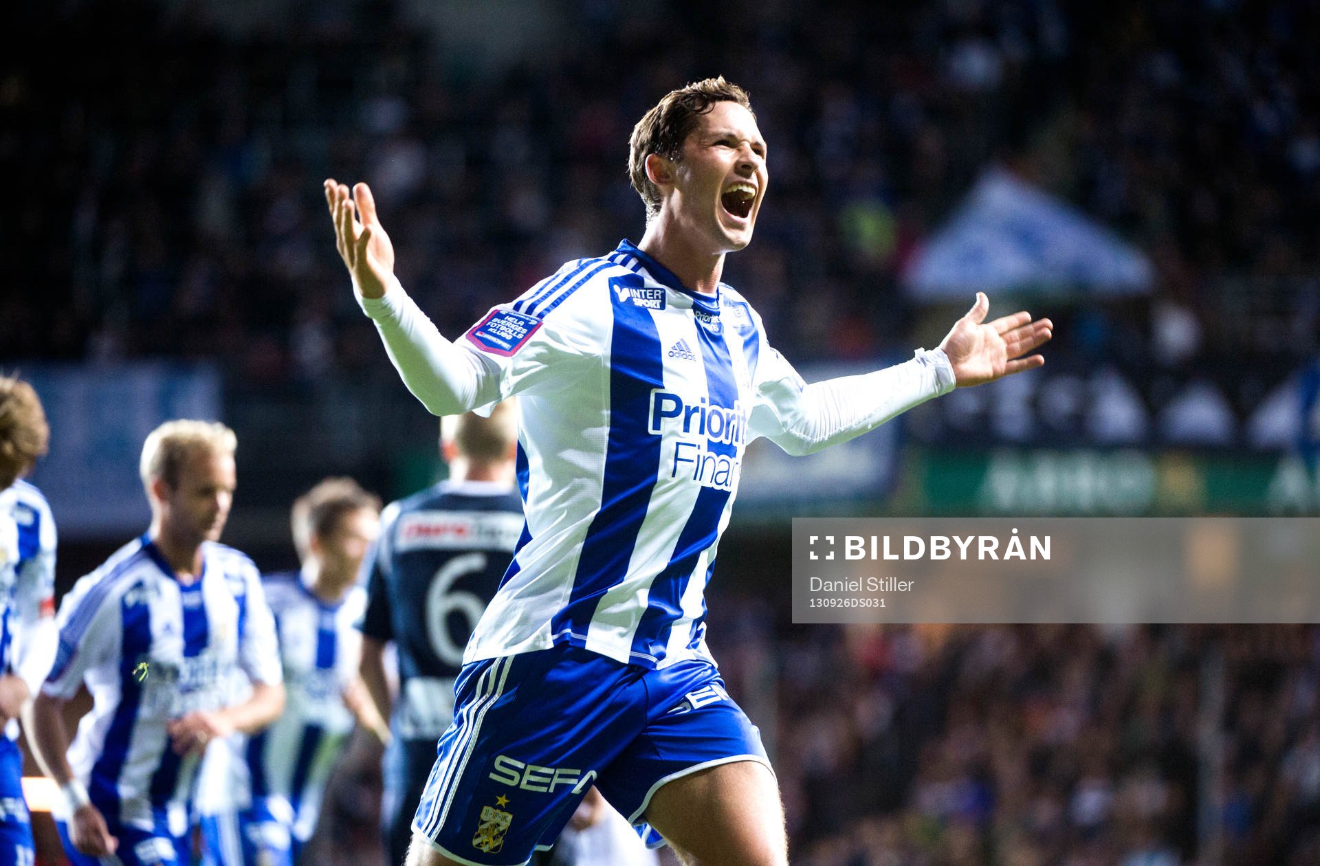 IFK Göteborgs Philip Haglund jublar