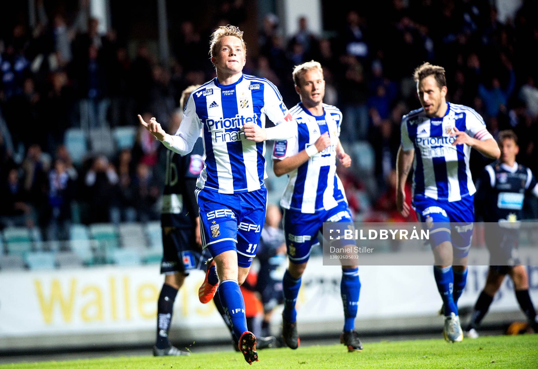 IFK Göteborgs Sam Larsson jublar