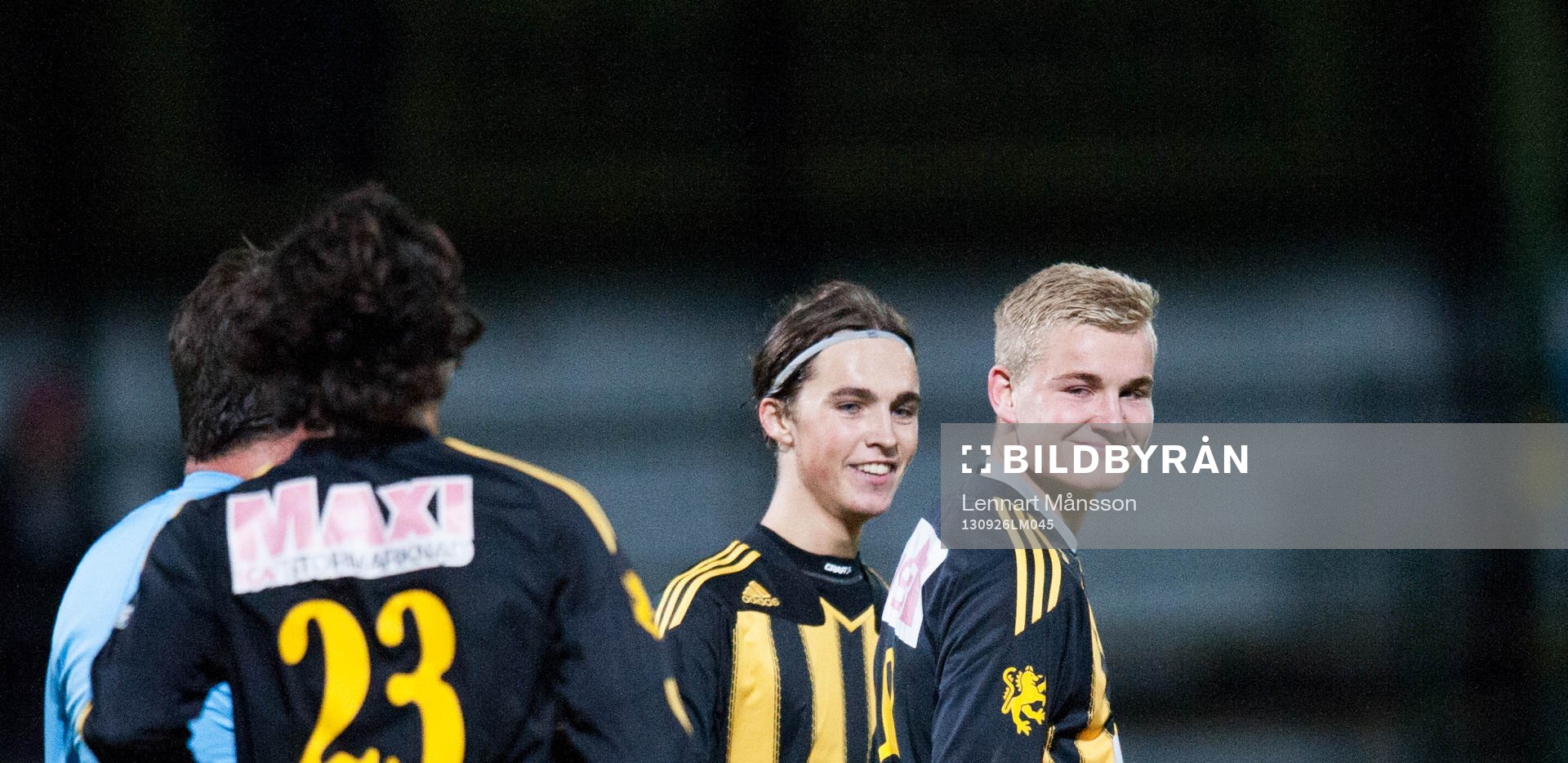 Mål, Linus Svensson, Hässleholm, ser nöjd ut