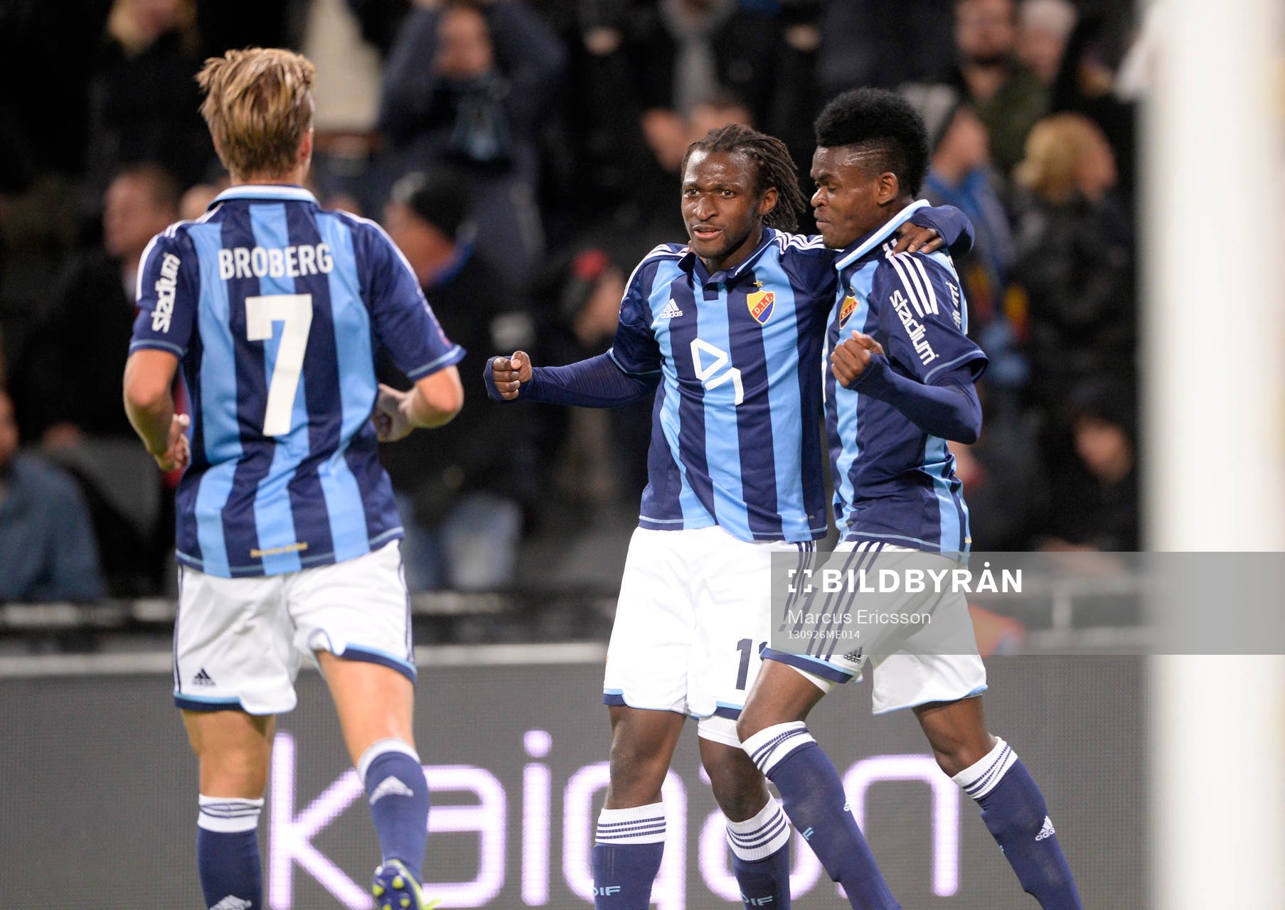 Djurgårdens Amadou Jawo firiar sitt 2-0